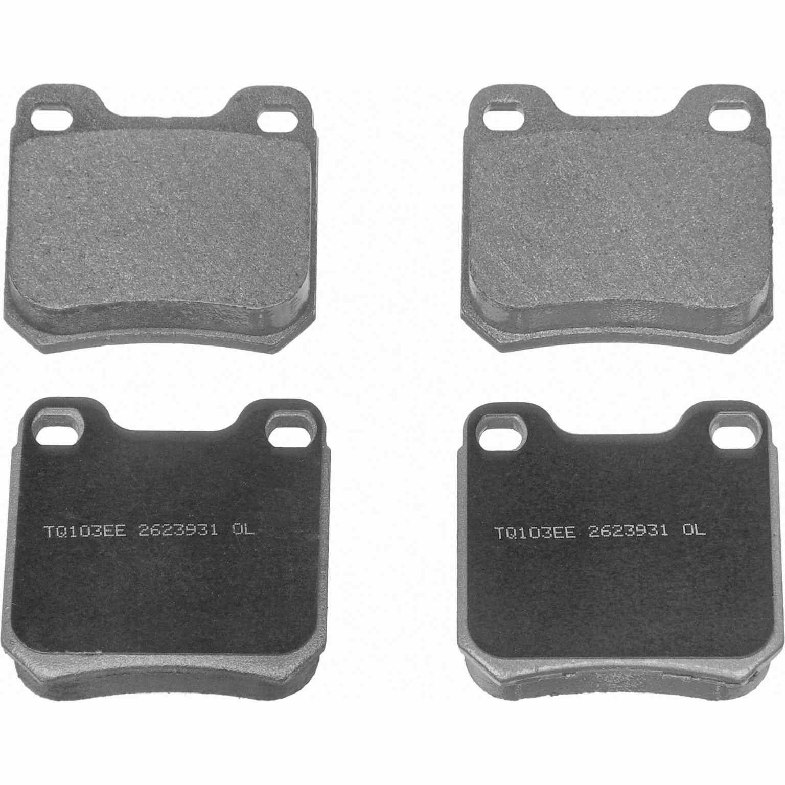 wagner brake disc brake pad set  frsport mx709a