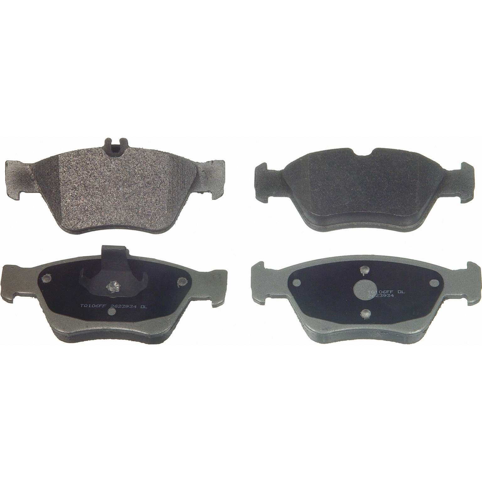 wagner brake disc brake pad set  frsport mx710