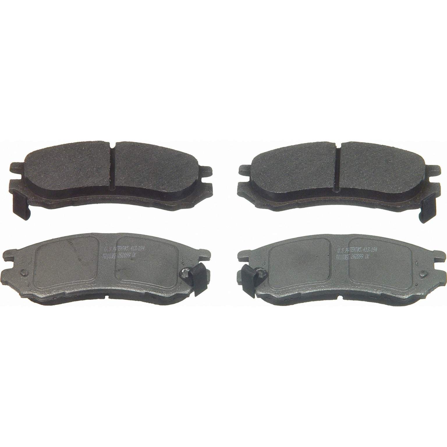 wagner brake disc brake pad set  frsport mx728