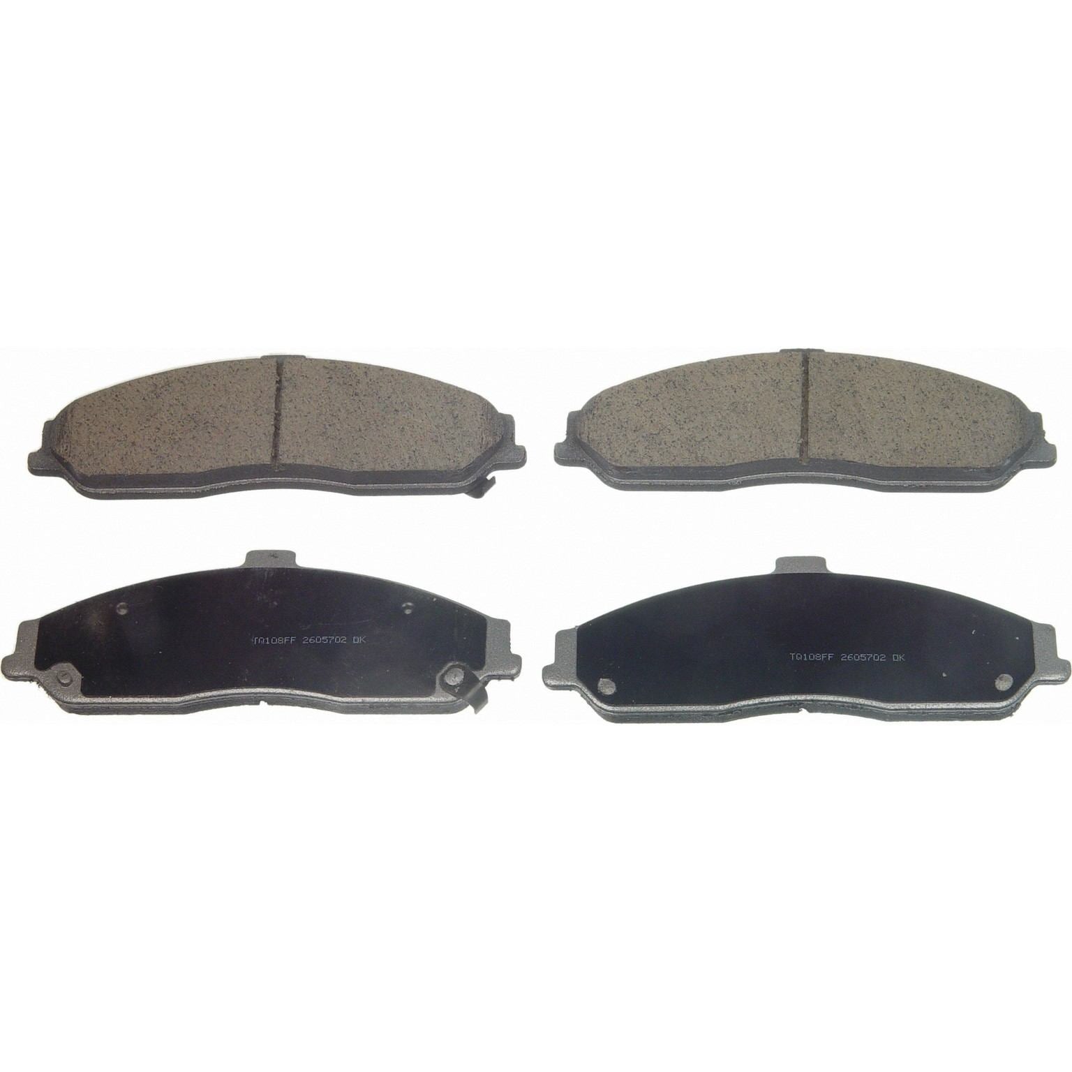 wagner brake disc brake pad set  frsport mx731