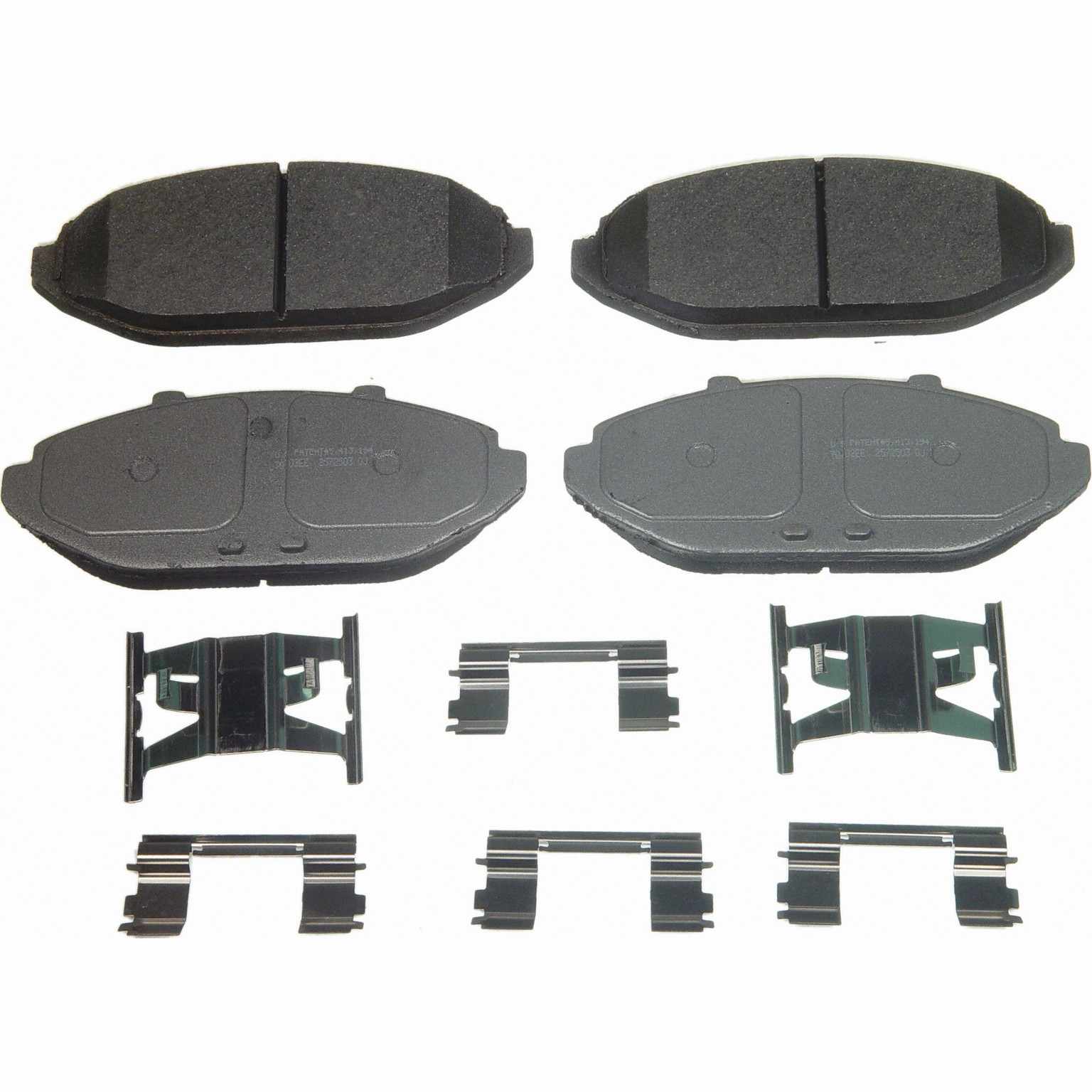 wagner brake disc brake pad set  frsport mx748