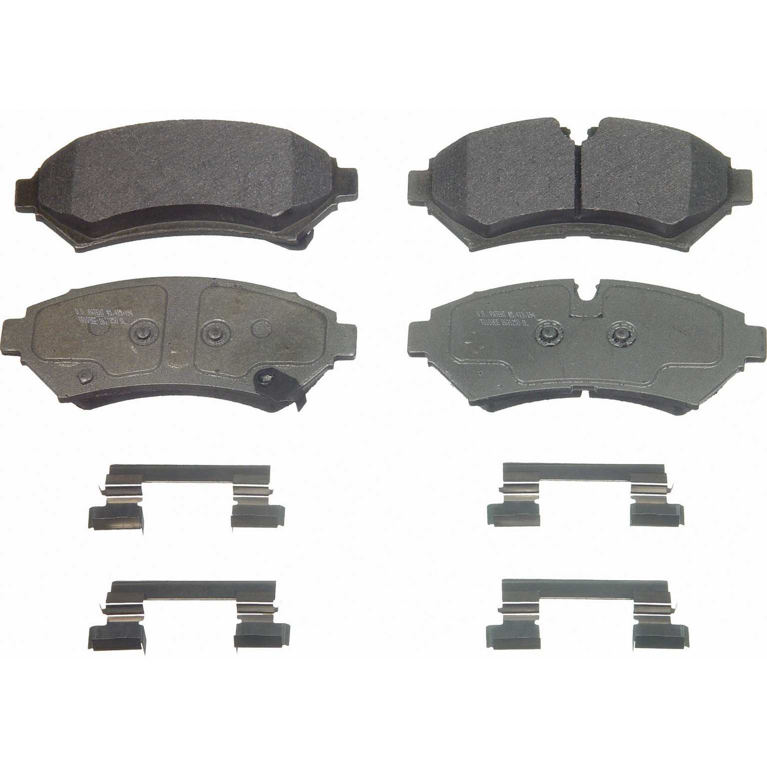 wagner brake disc brake pad set  frsport mx753