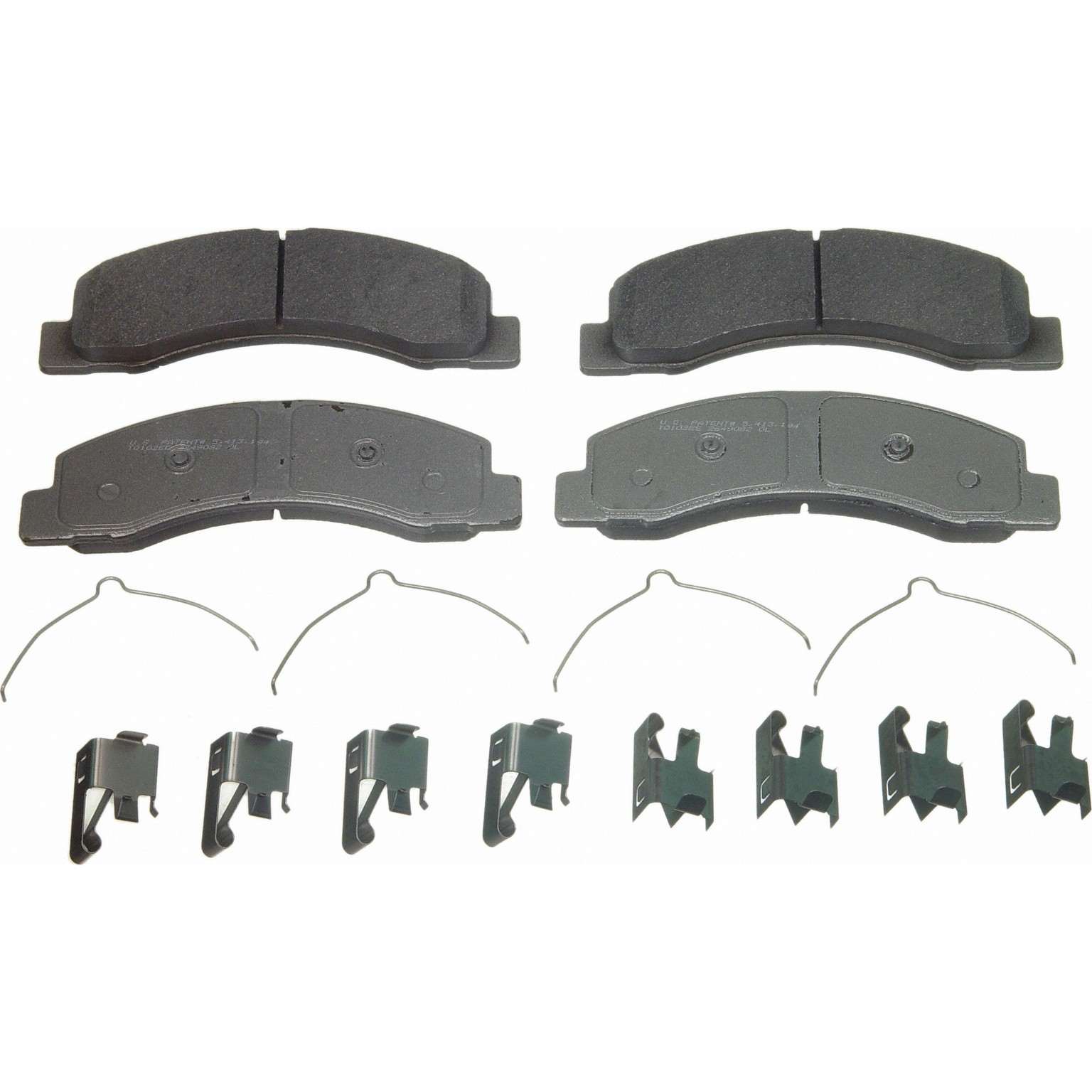 wagner brake disc brake pad set  frsport mx756