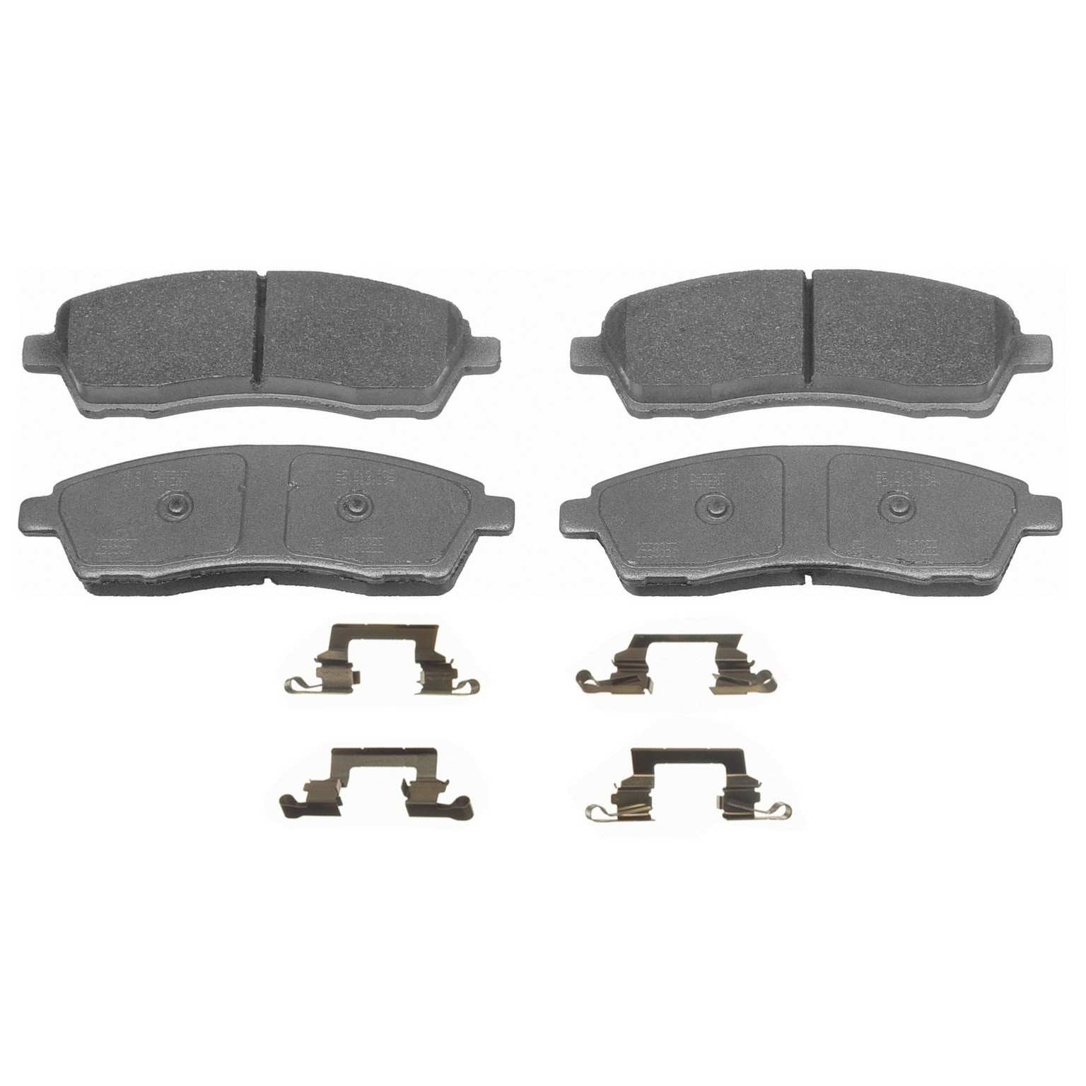 wagner brake disc brake pad set  frsport mx757