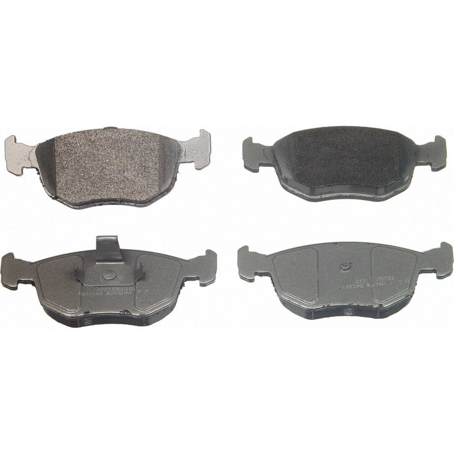 wagner brake disc brake pad set  frsport mx762