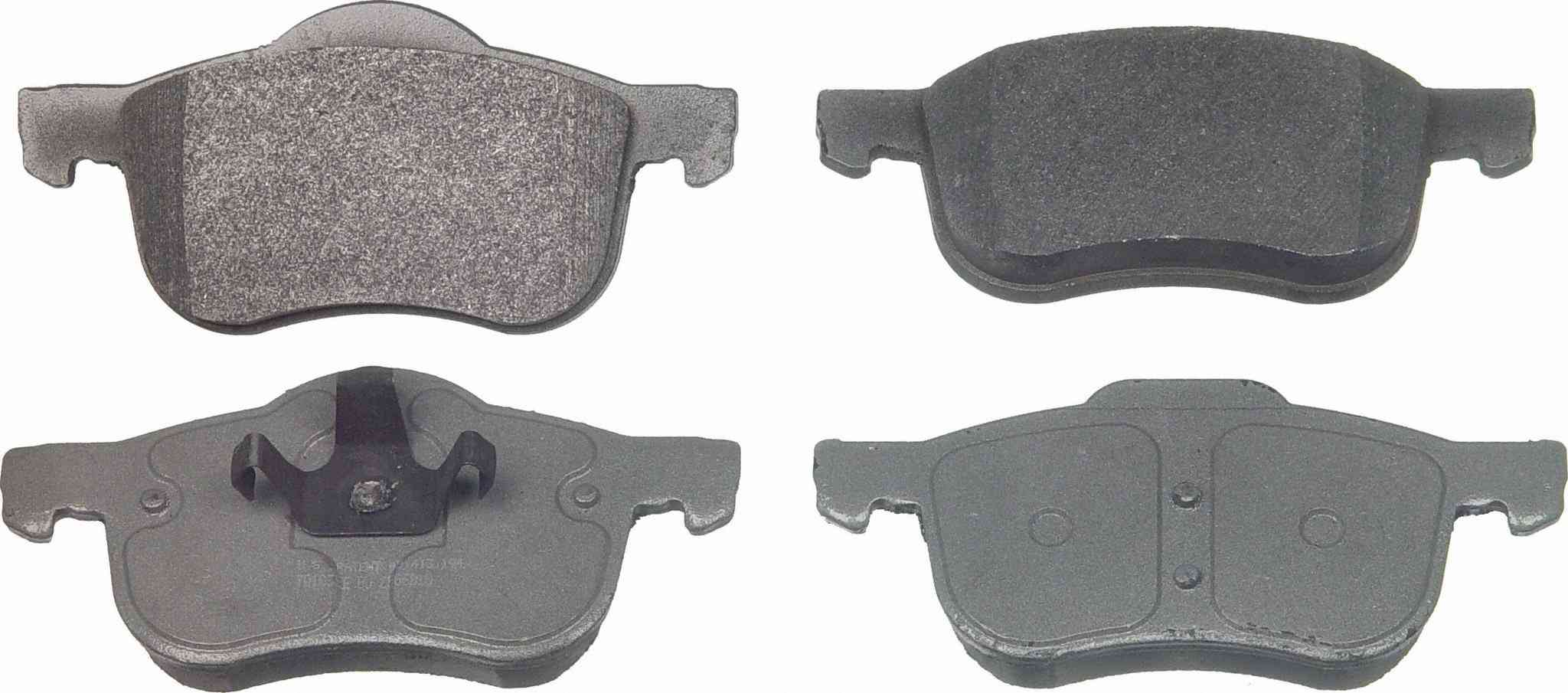 Wagner Brake Disc Brake Pad Set  top view frsport MX794