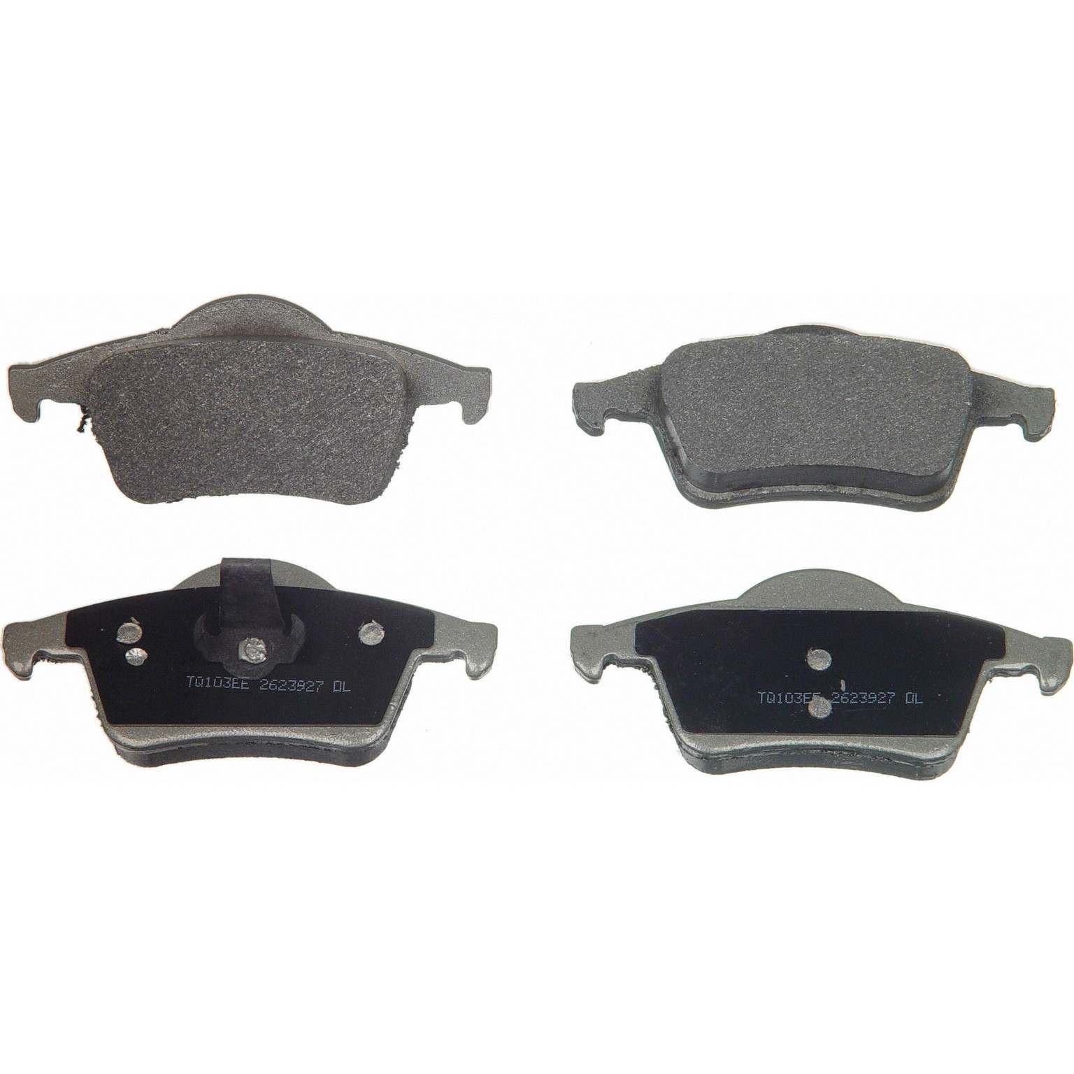 wagner brake disc brake pad set  frsport mx795