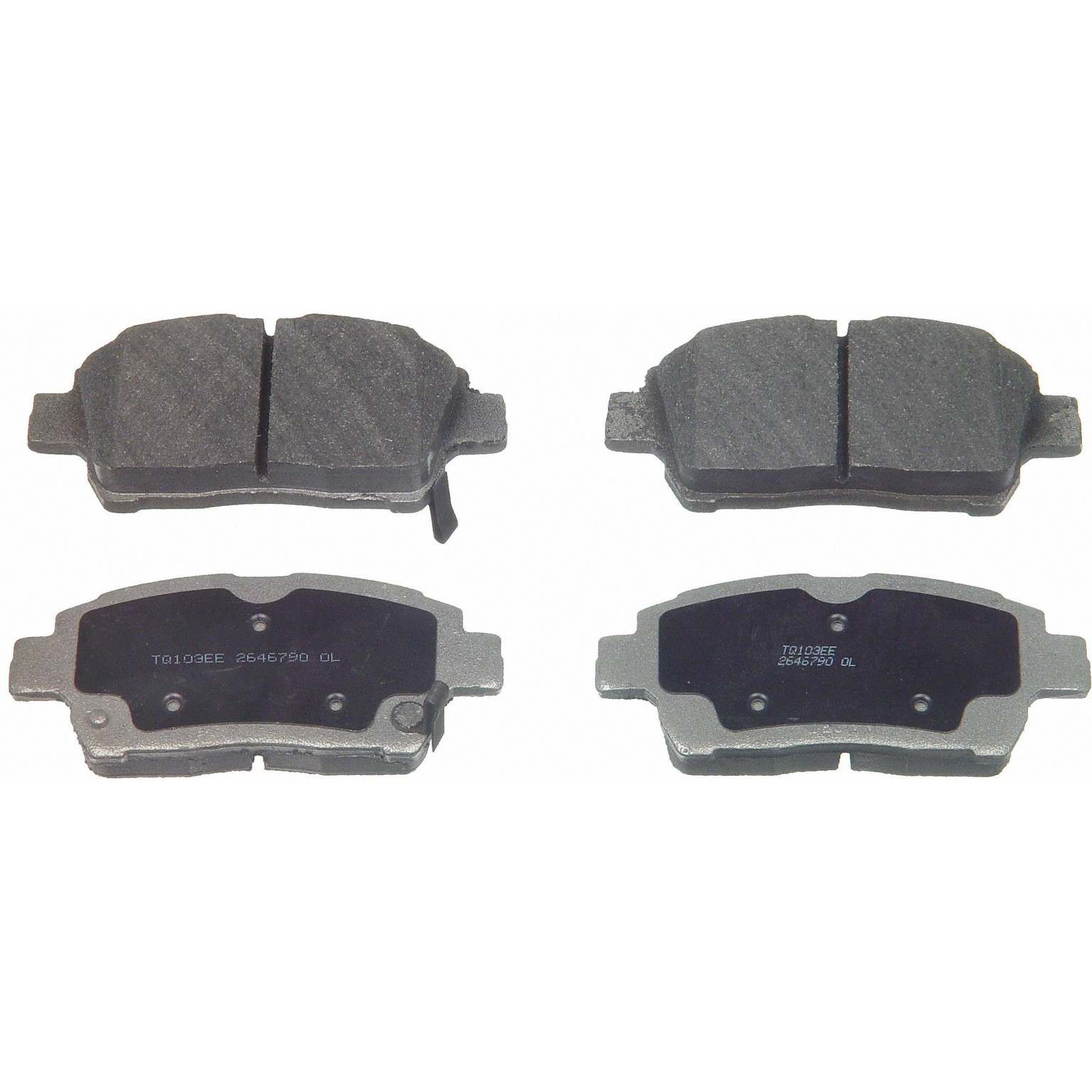 wagner brake disc brake pad set  frsport mx822