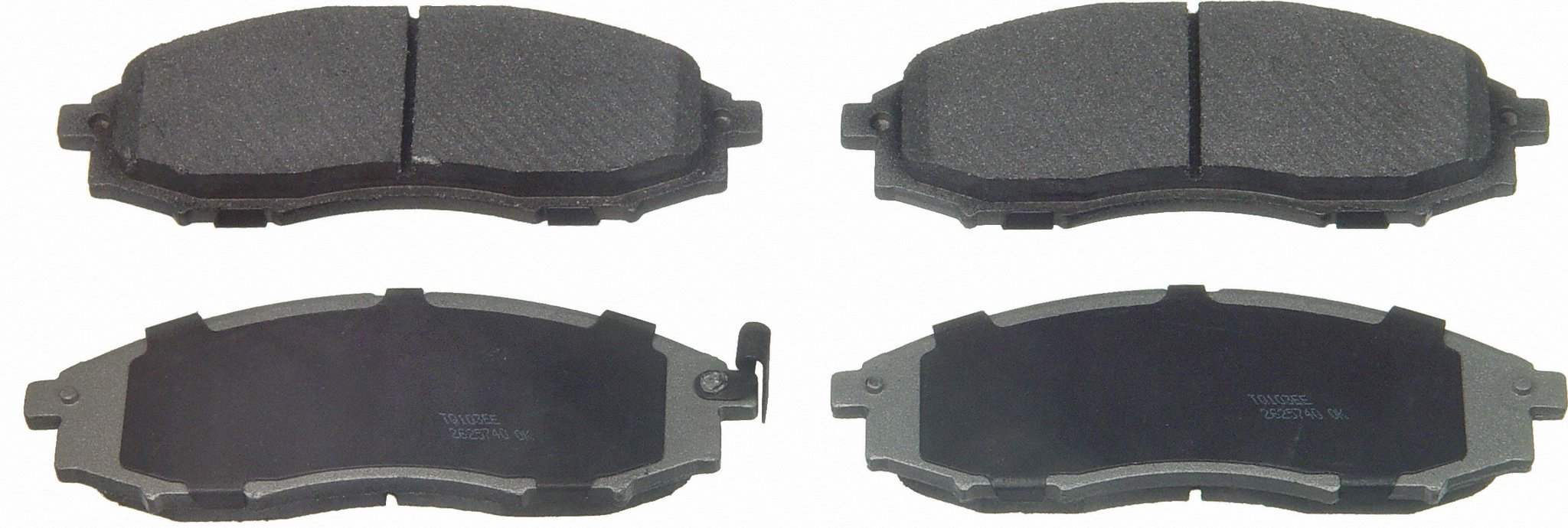 Wagner Brake Disc Brake Pad Set  top view frsport MX830A