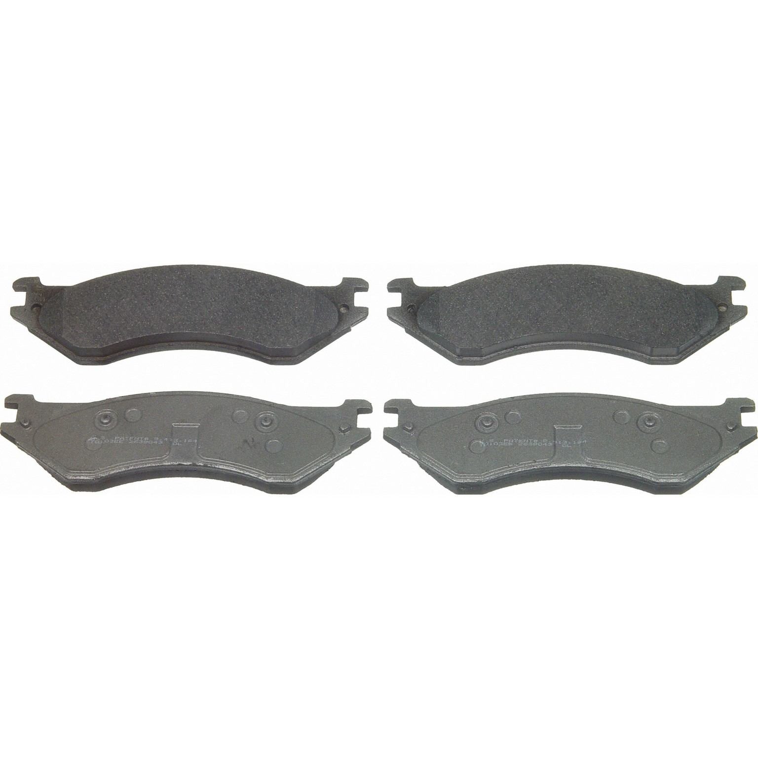 wagner brake disc brake pad set  frsport mx842