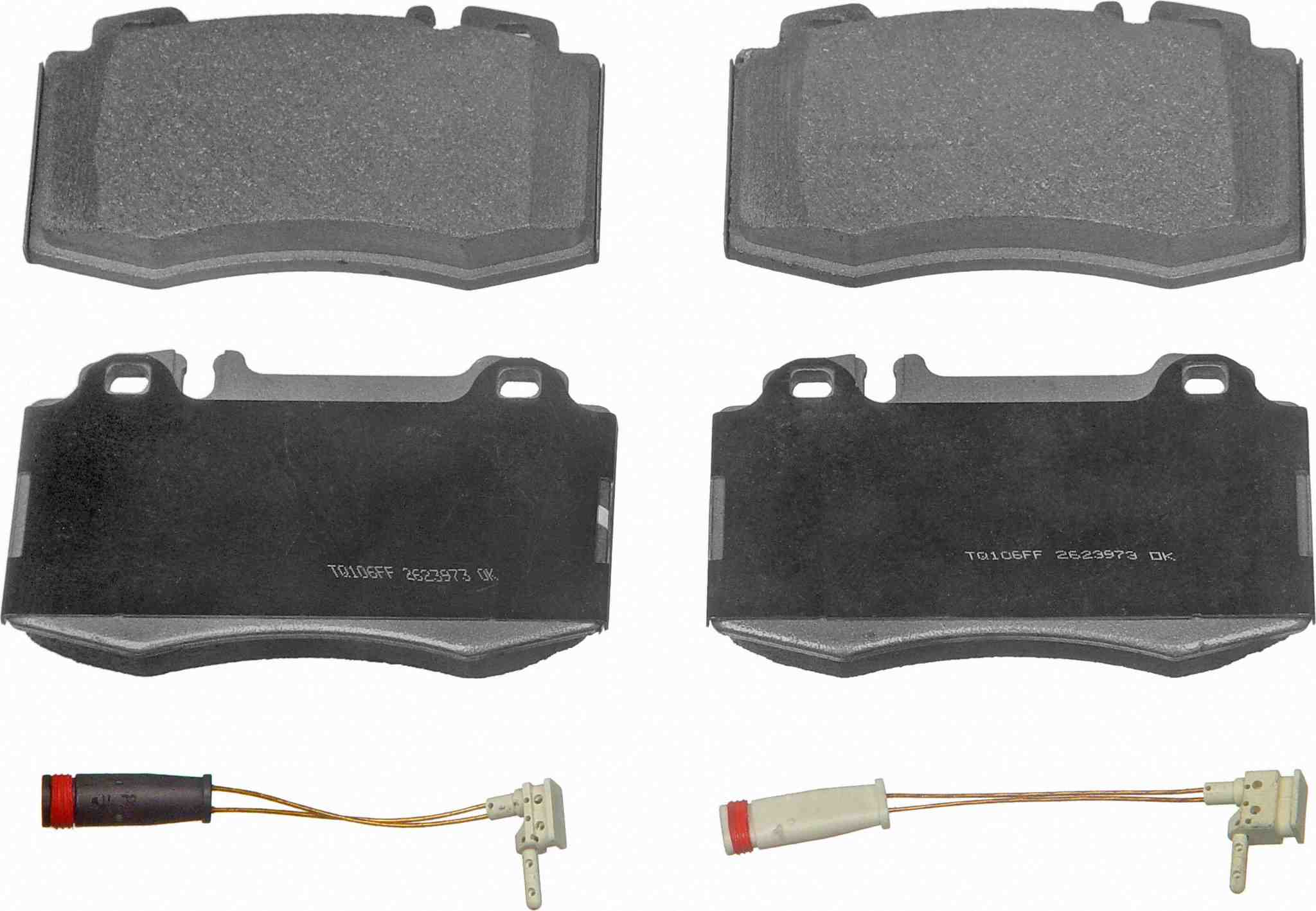 Wagner Brake Disc Brake Pad Set  top view frsport MX847A