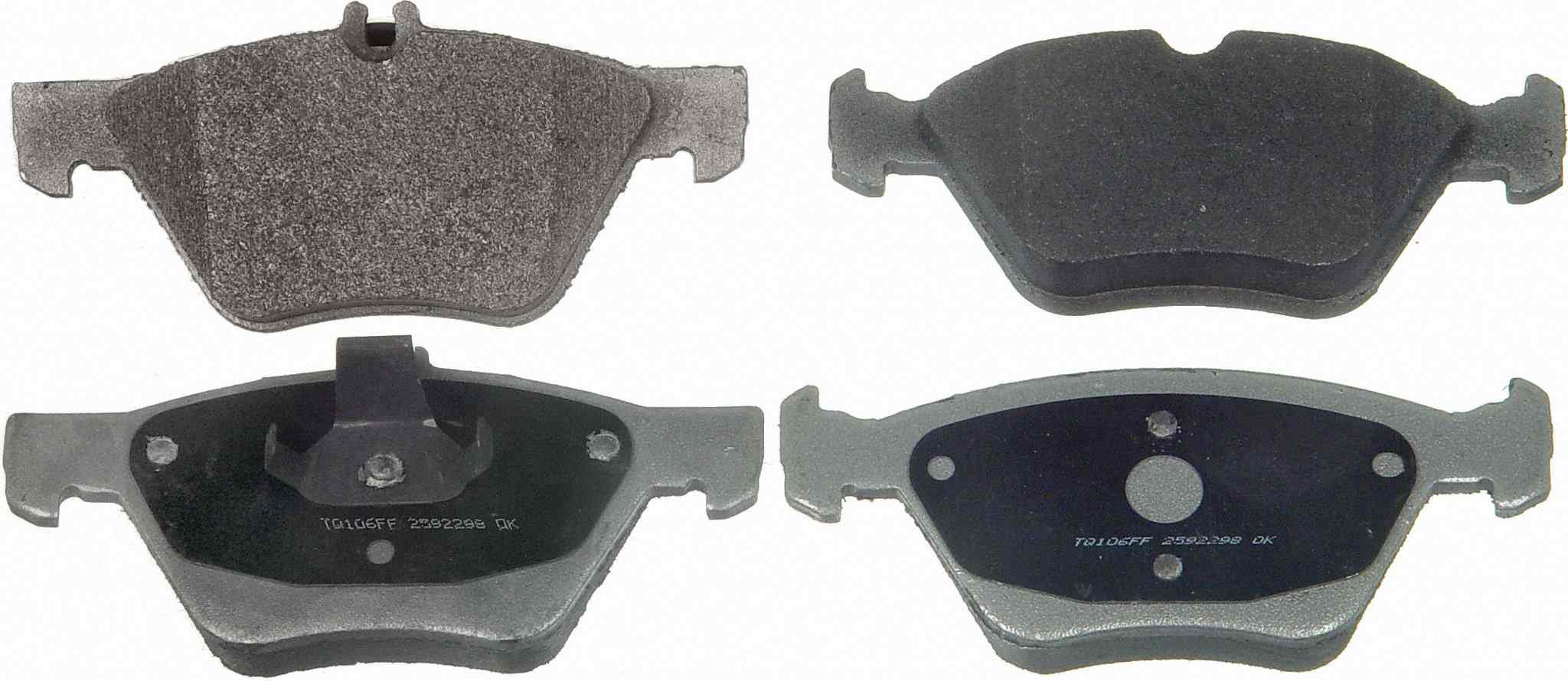 Wagner Brake Disc Brake Pad Set  top view frsport MX853