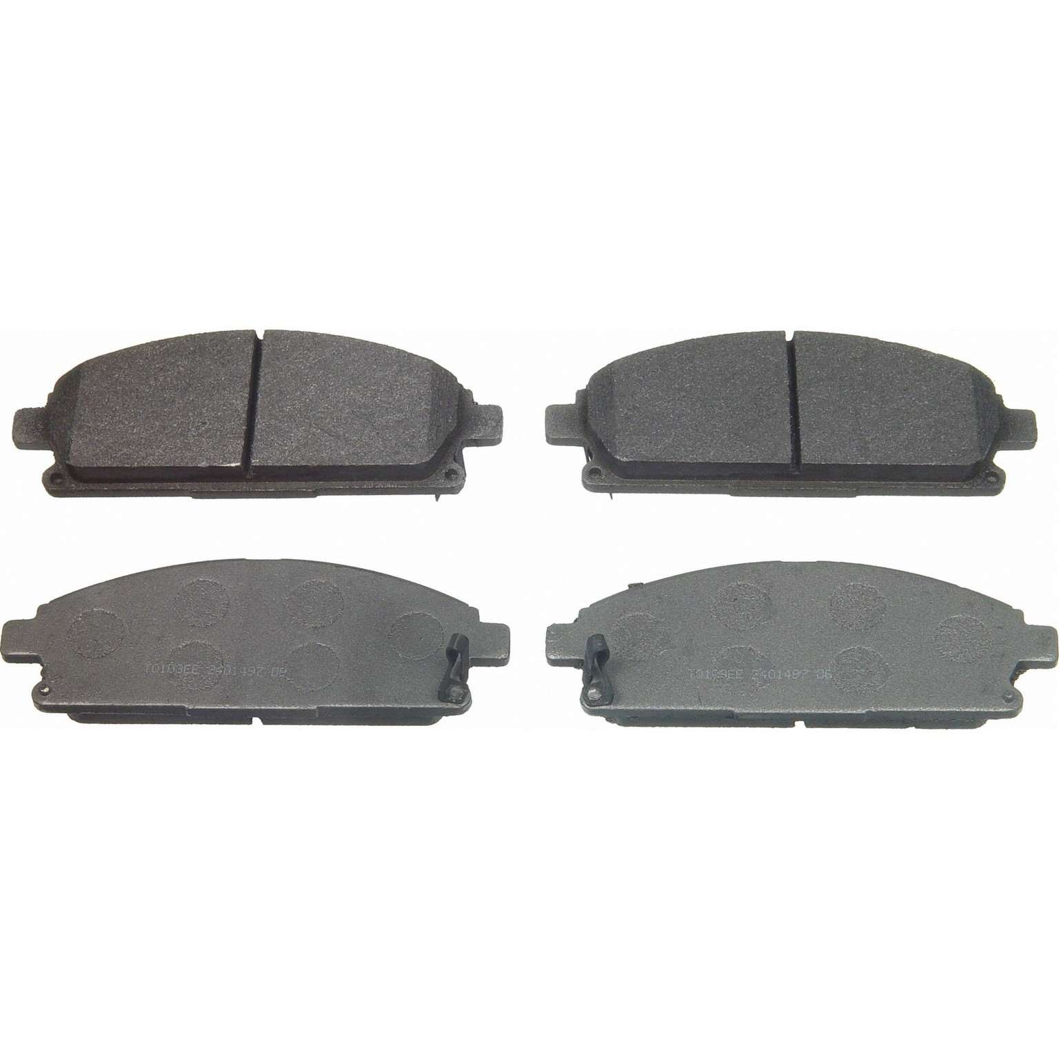 wagner brake disc brake pad set  frsport mx855