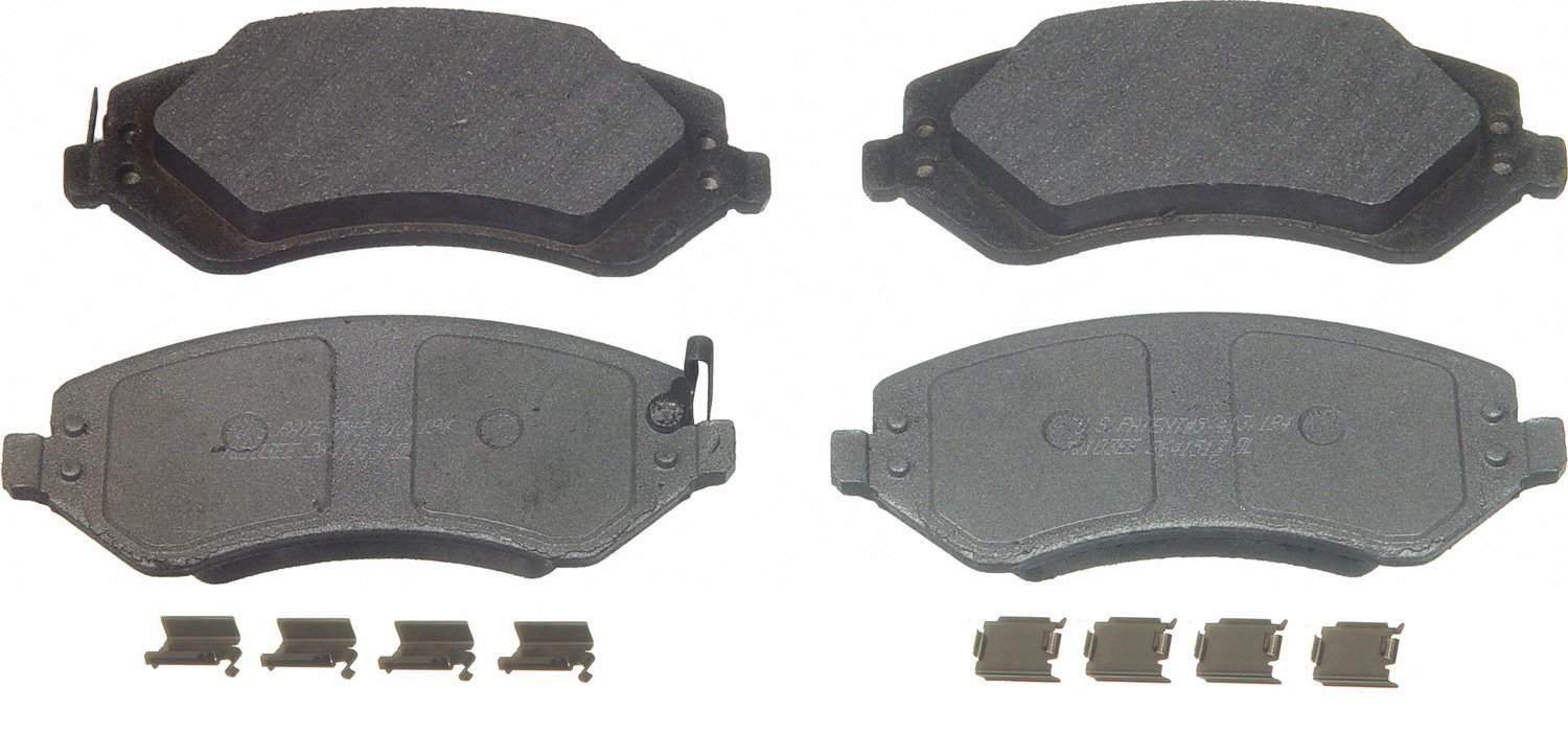 Wagner Brake Disc Brake Pad Set  top view frsport MX856B