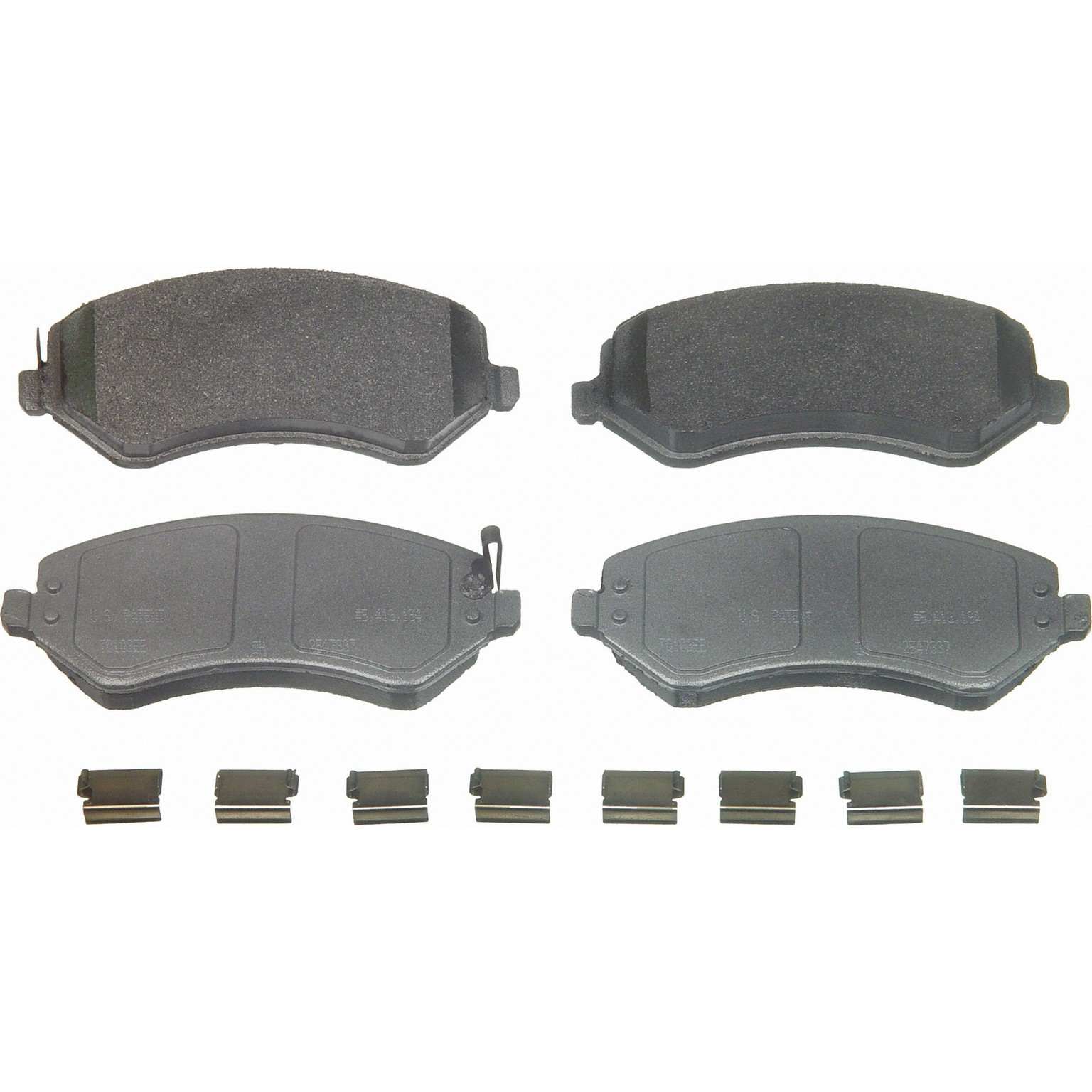 wagner brake disc brake pad set  frsport mx856