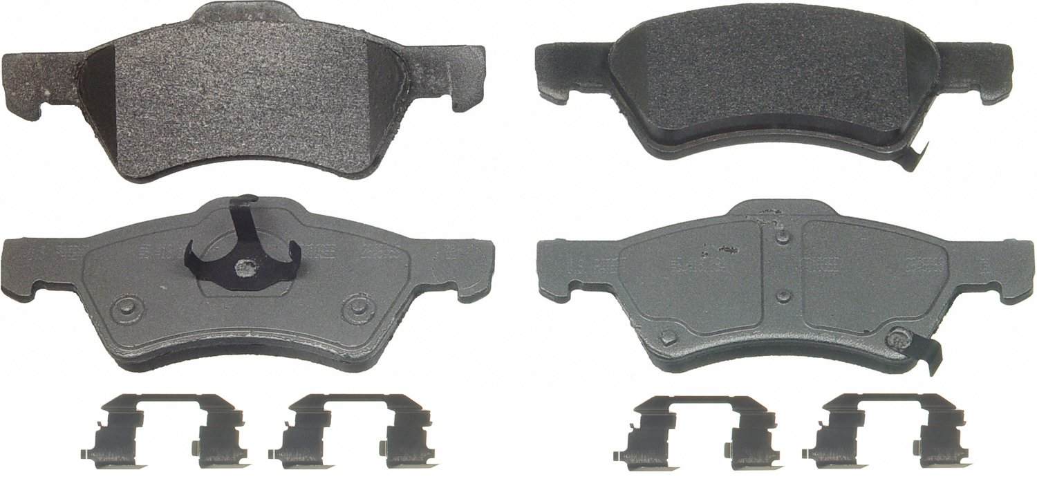 Wagner Brake Disc Brake Pad Set  top view frsport MX857