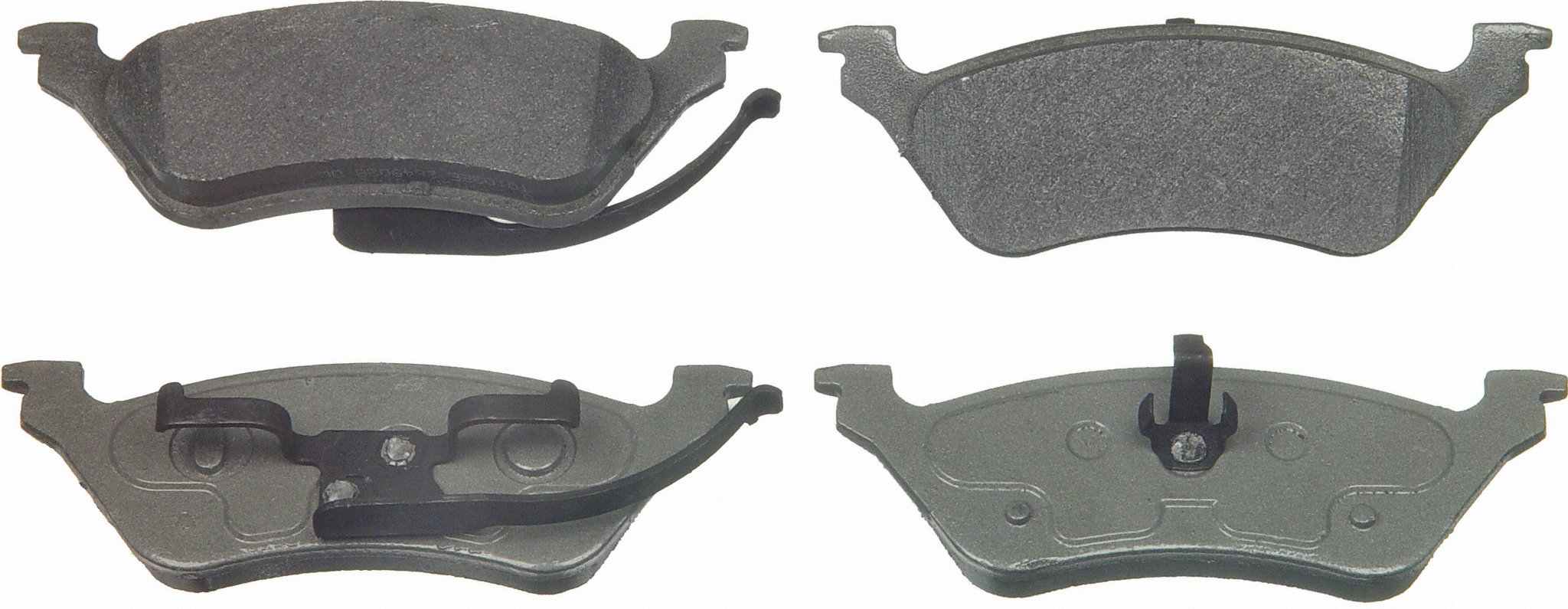 Wagner Brake Disc Brake Pad Set  top view frsport MX858