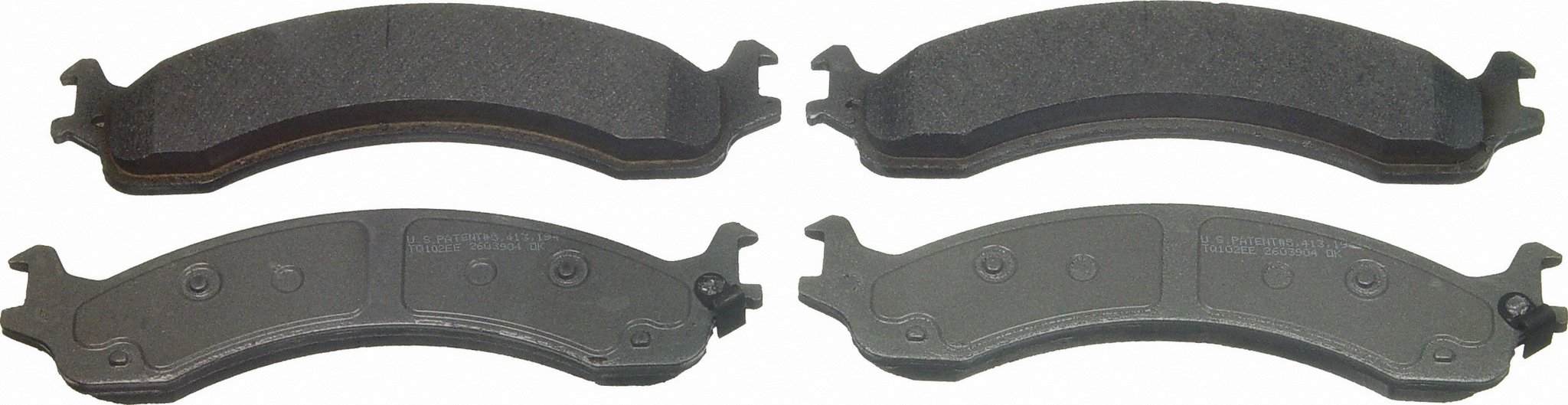 Wagner Brake Disc Brake Pad Set  top view frsport MX859