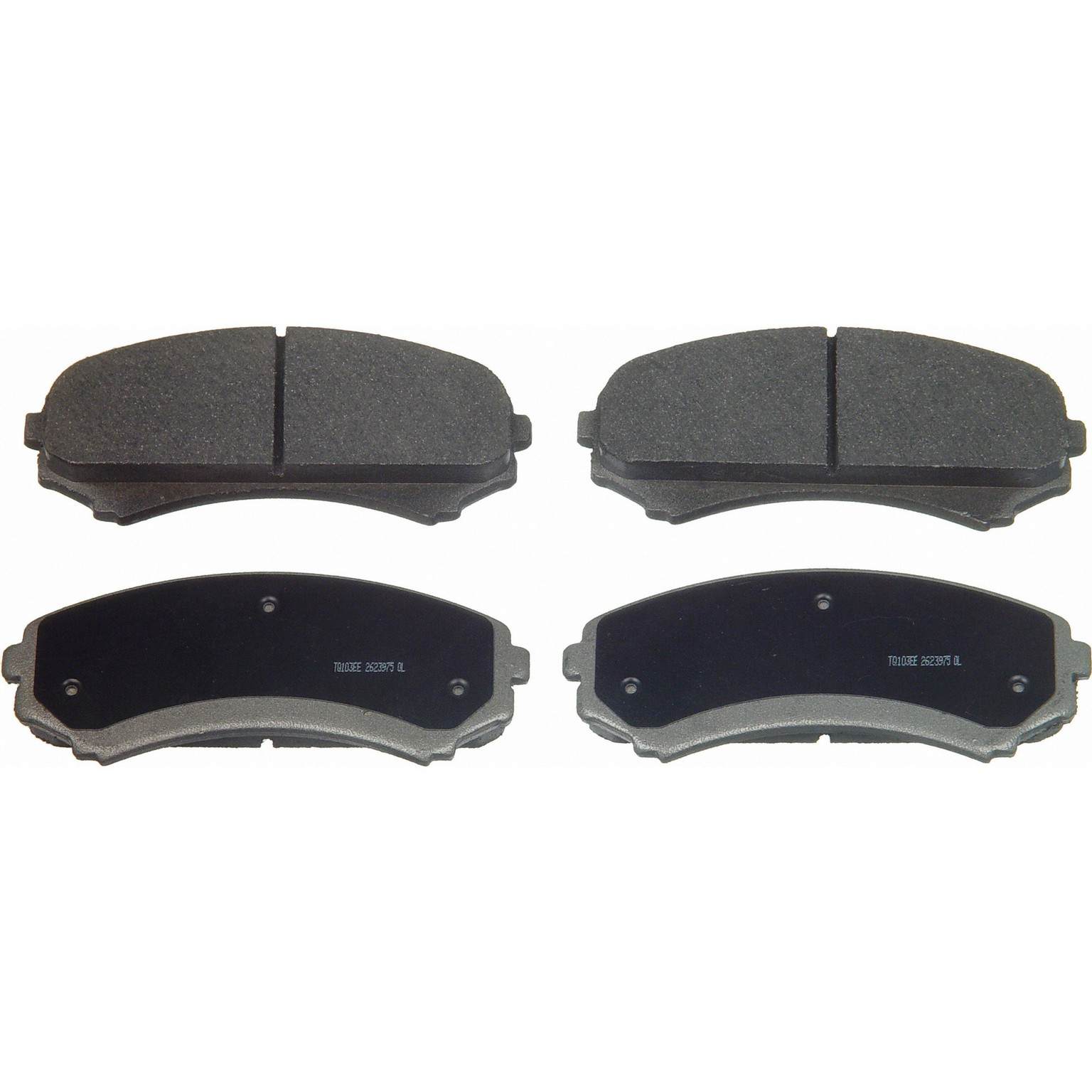 wagner brake disc brake pad set  frsport mx867a