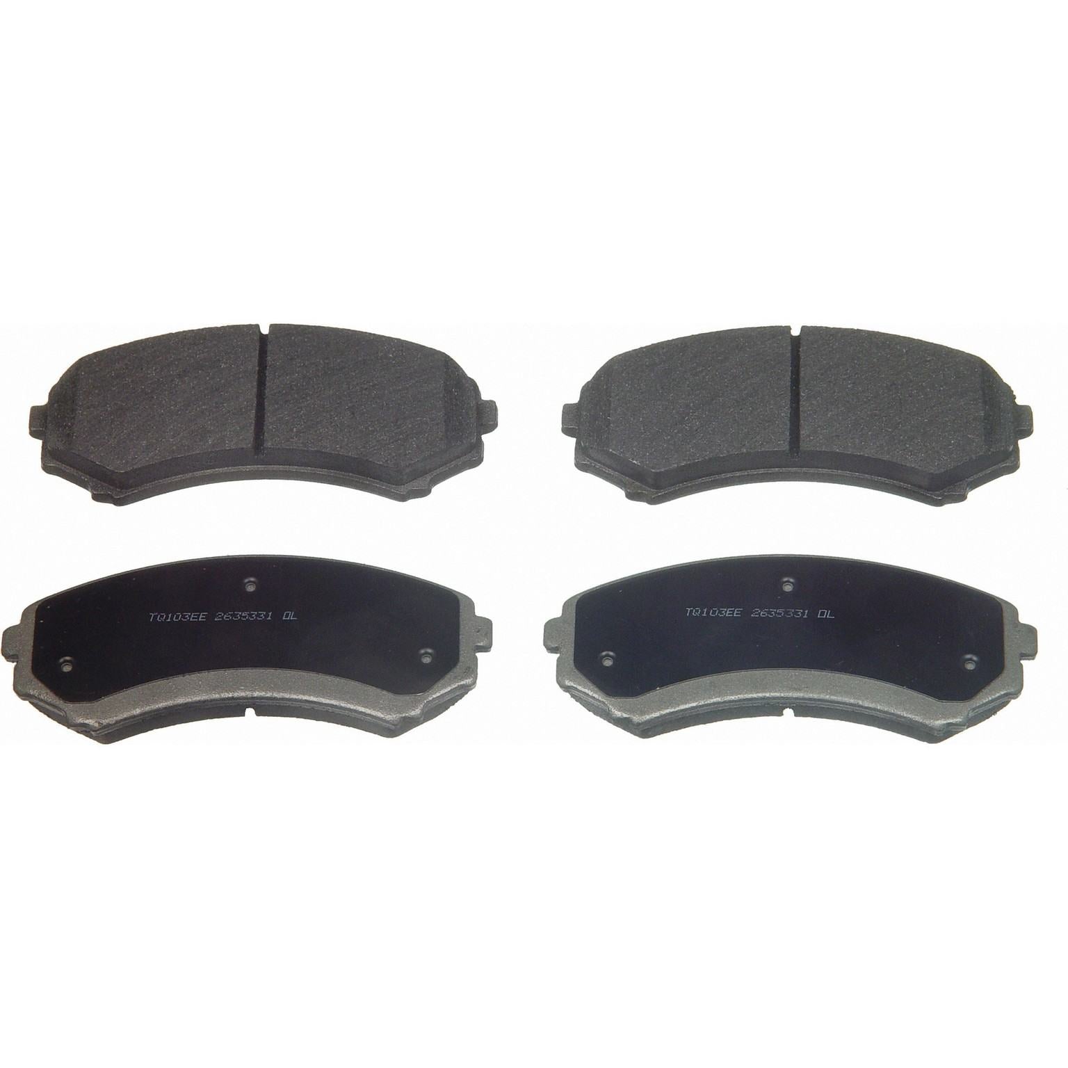 wagner brake disc brake pad set  frsport mx867