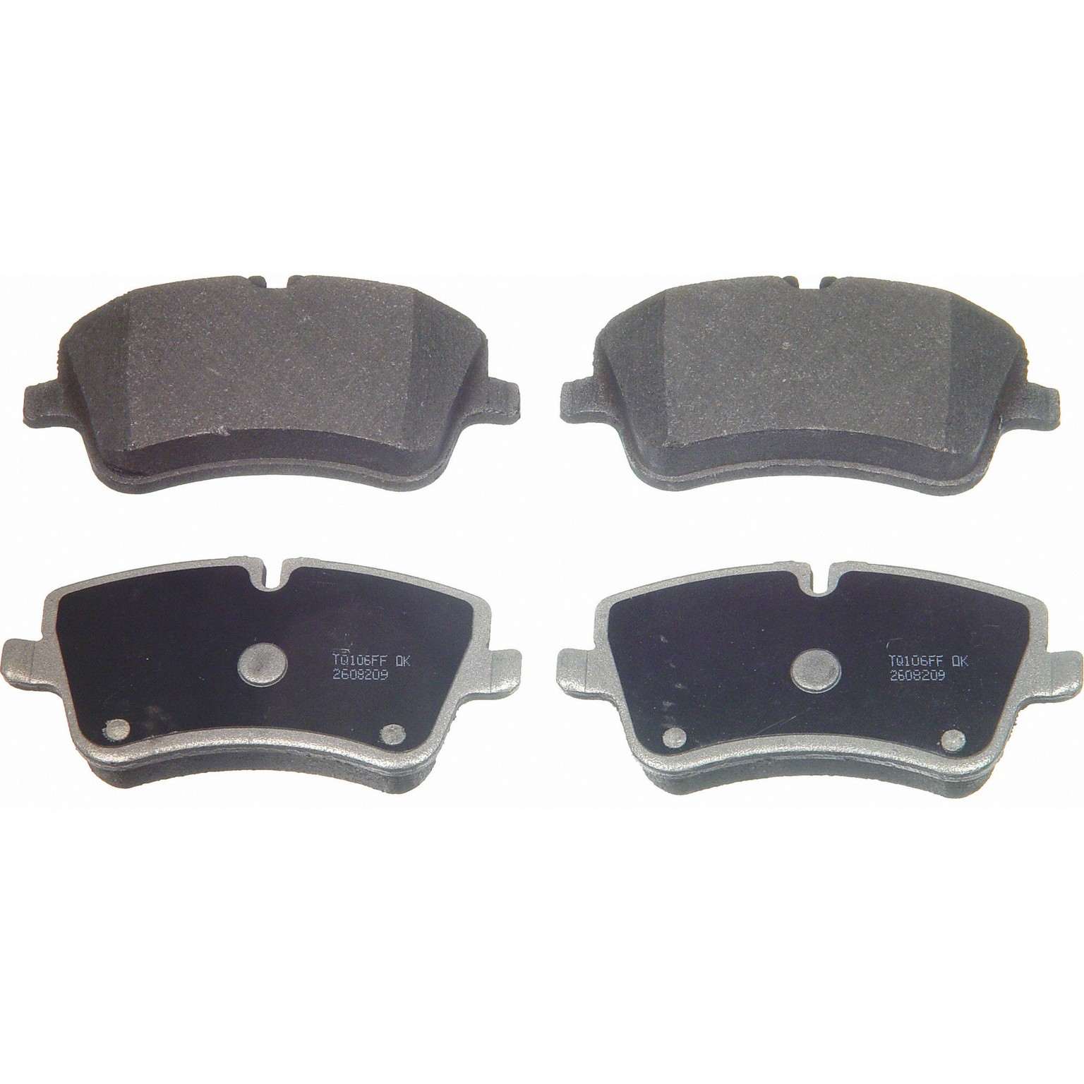 wagner brake disc brake pad set  frsport mx872