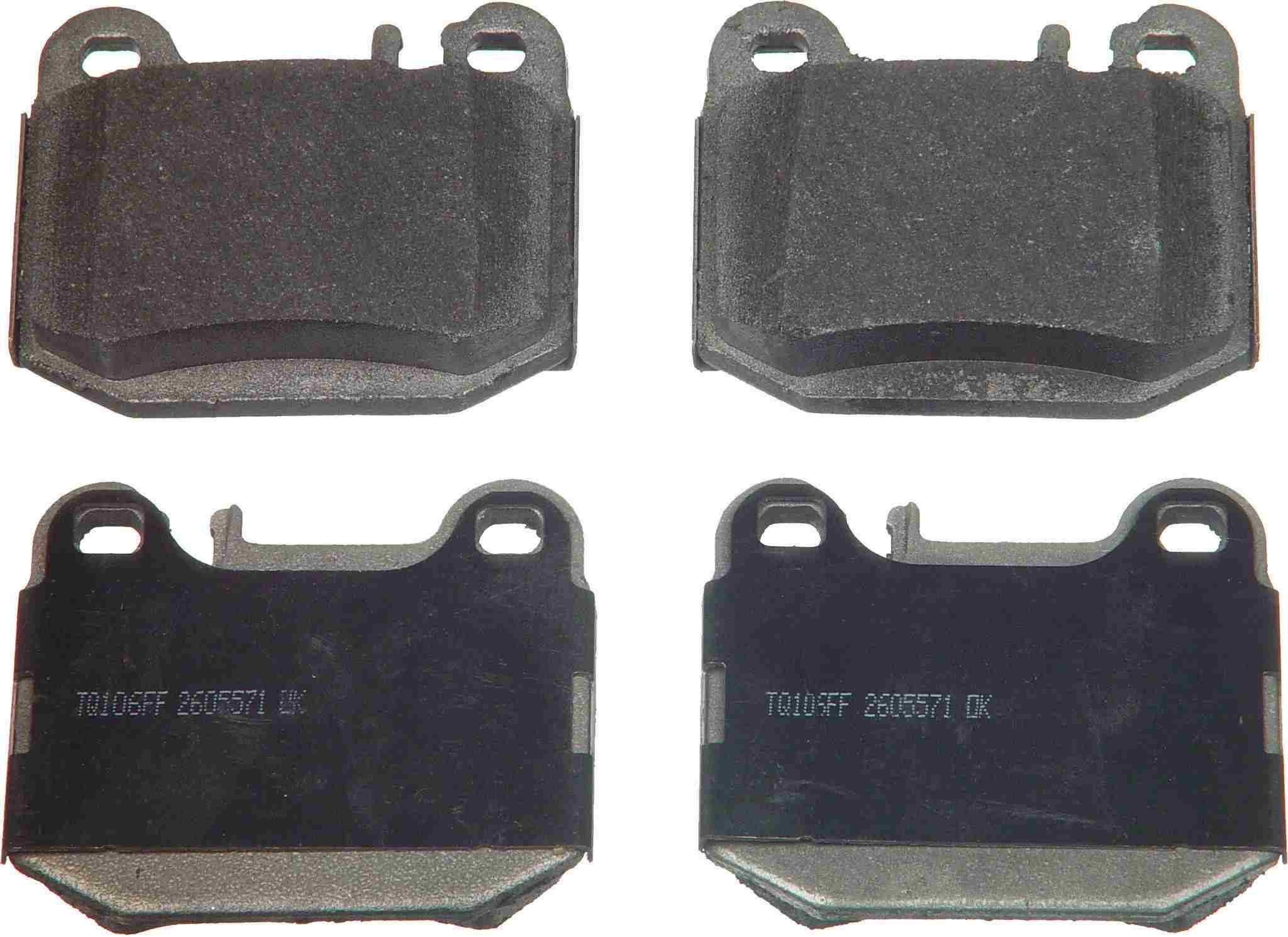 Wagner Brake Disc Brake Pad Set  top view frsport MX874