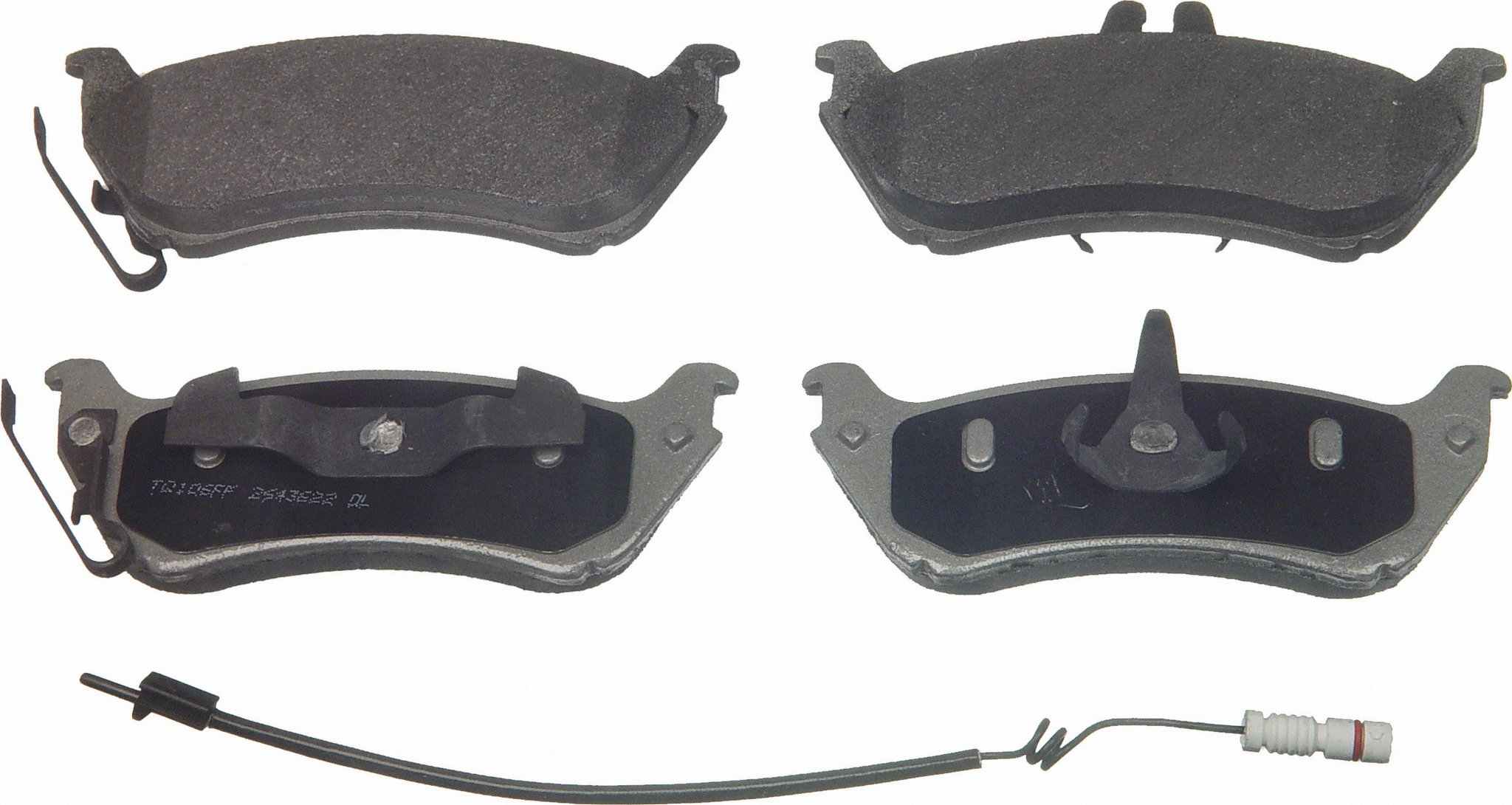 Wagner Brake Disc Brake Pad Set  top view frsport MX875