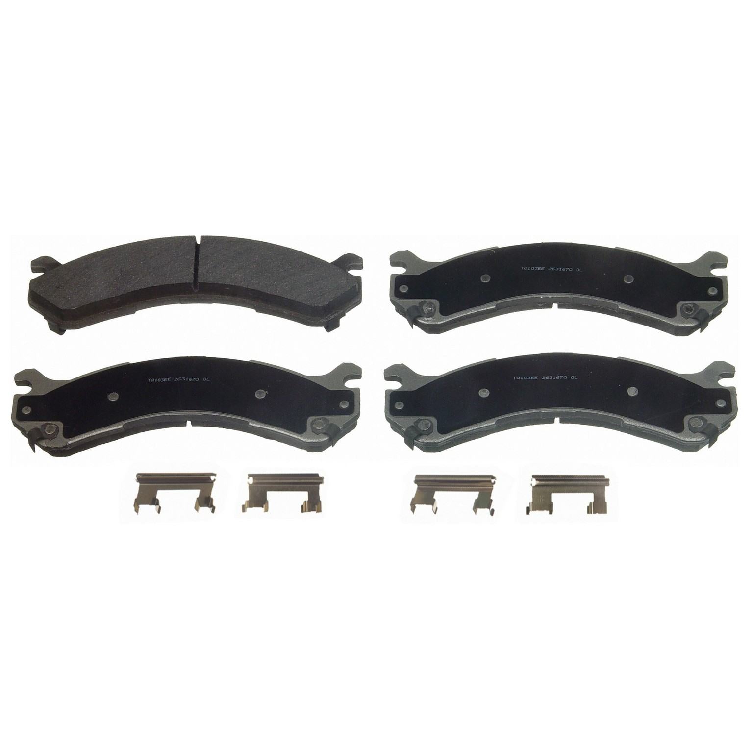 wagner brake disc brake pad set  frsport mx909