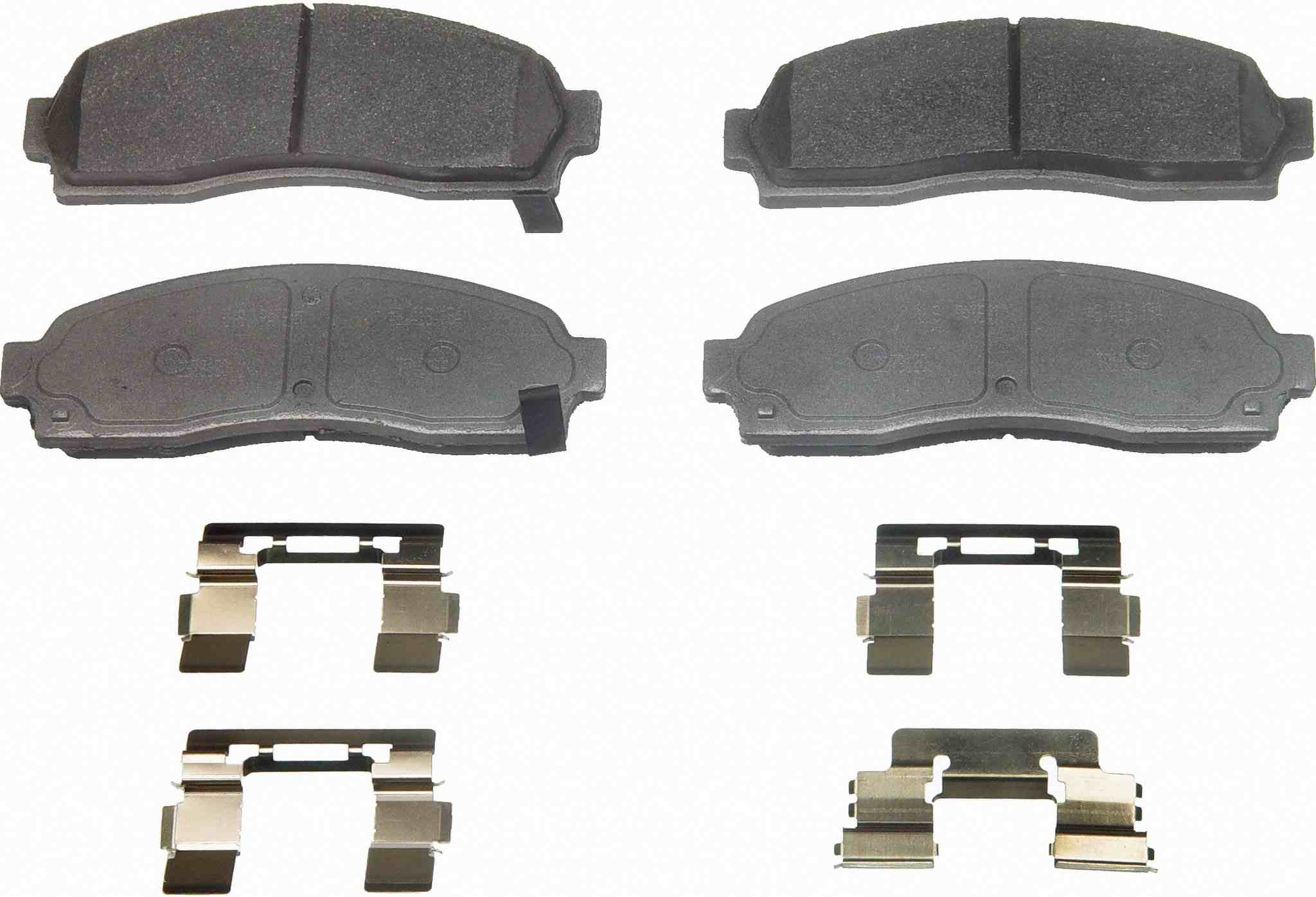 Wagner Brake Disc Brake Pad Set  top view frsport MX913