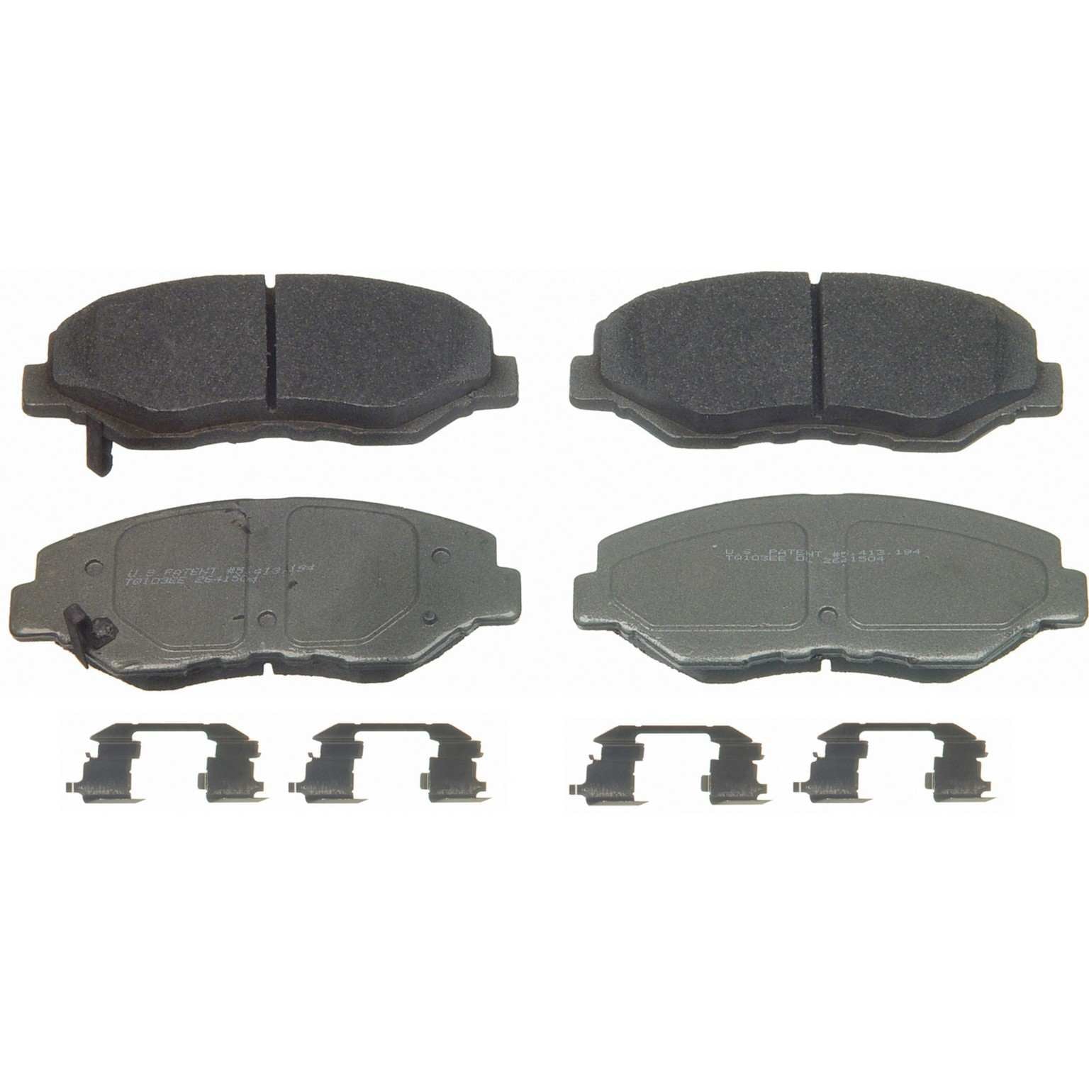 wagner brake disc brake pad set  frsport mx914