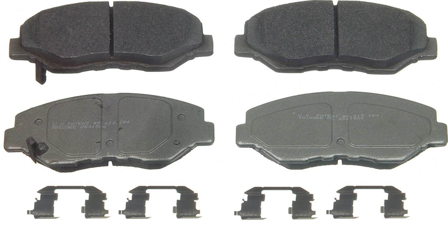 Wagner Brake Disc Brake Pad Set  top view frsport MX914