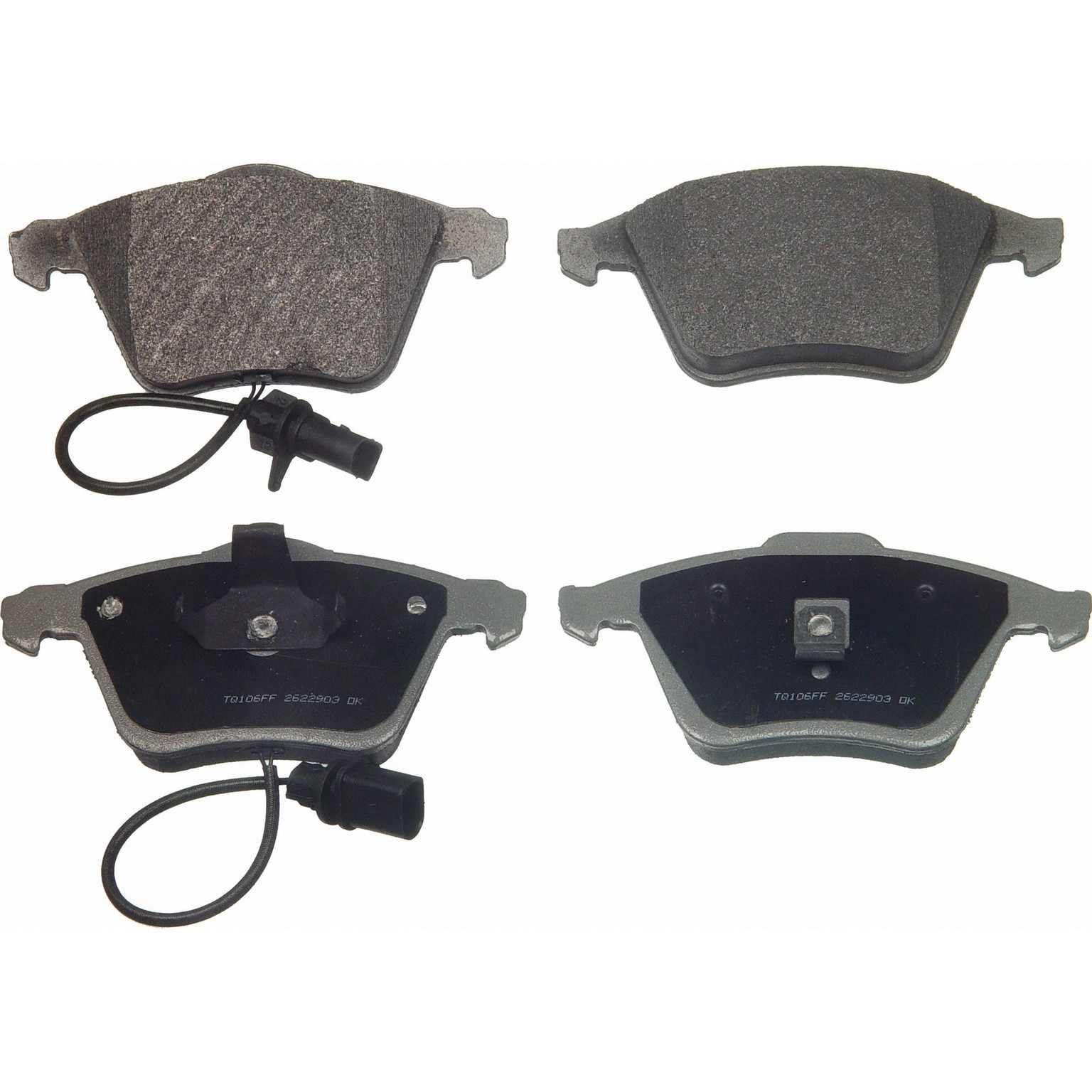 wagner brake disc brake pad set  frsport mx915