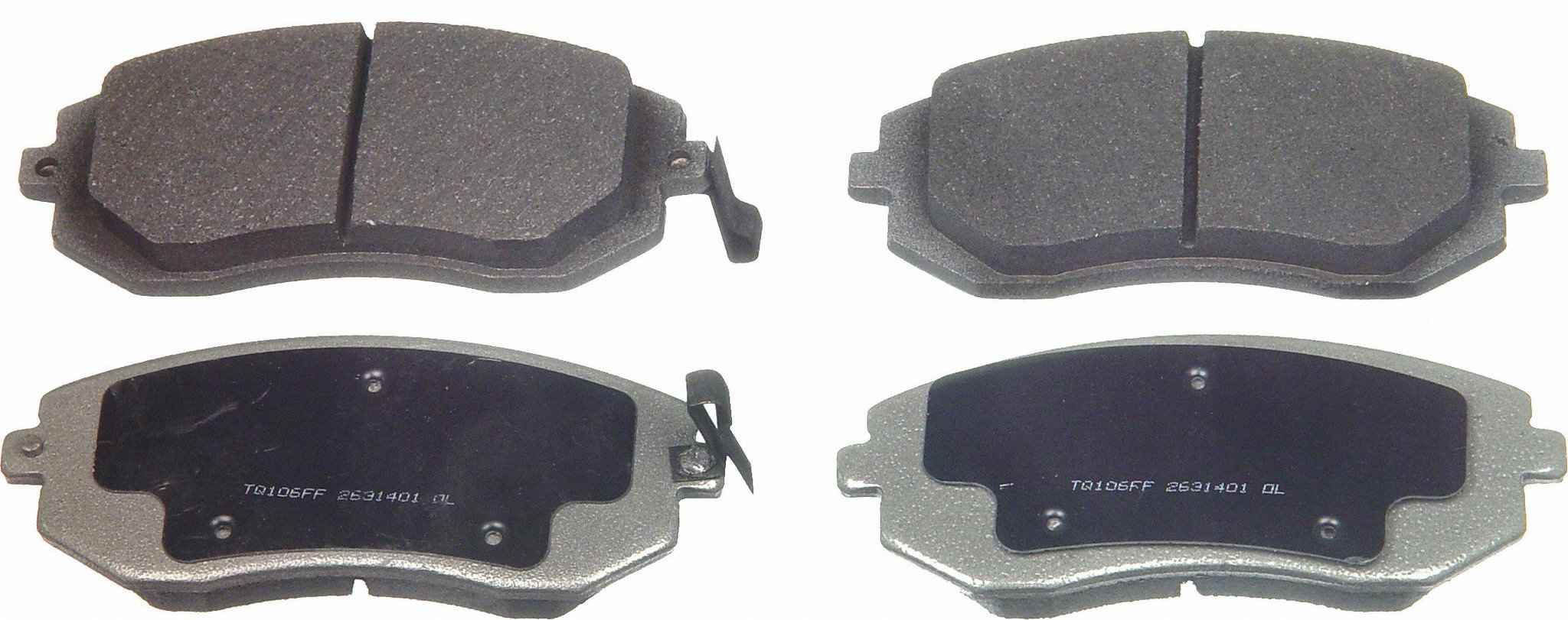 Wagner Brake Disc Brake Pad Set  top view frsport MX929