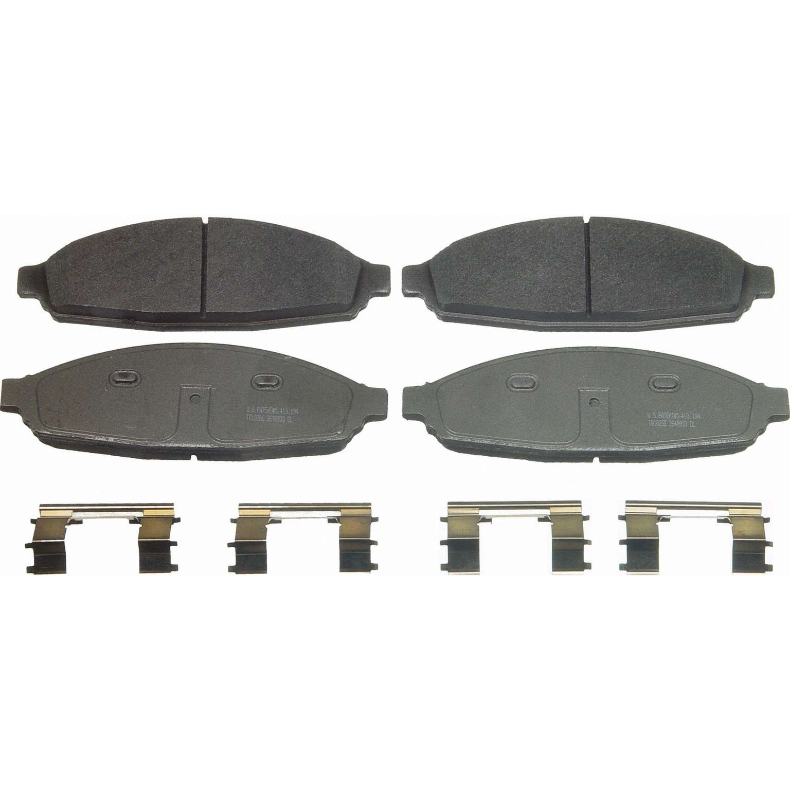 wagner brake disc brake pad set  frsport mx931