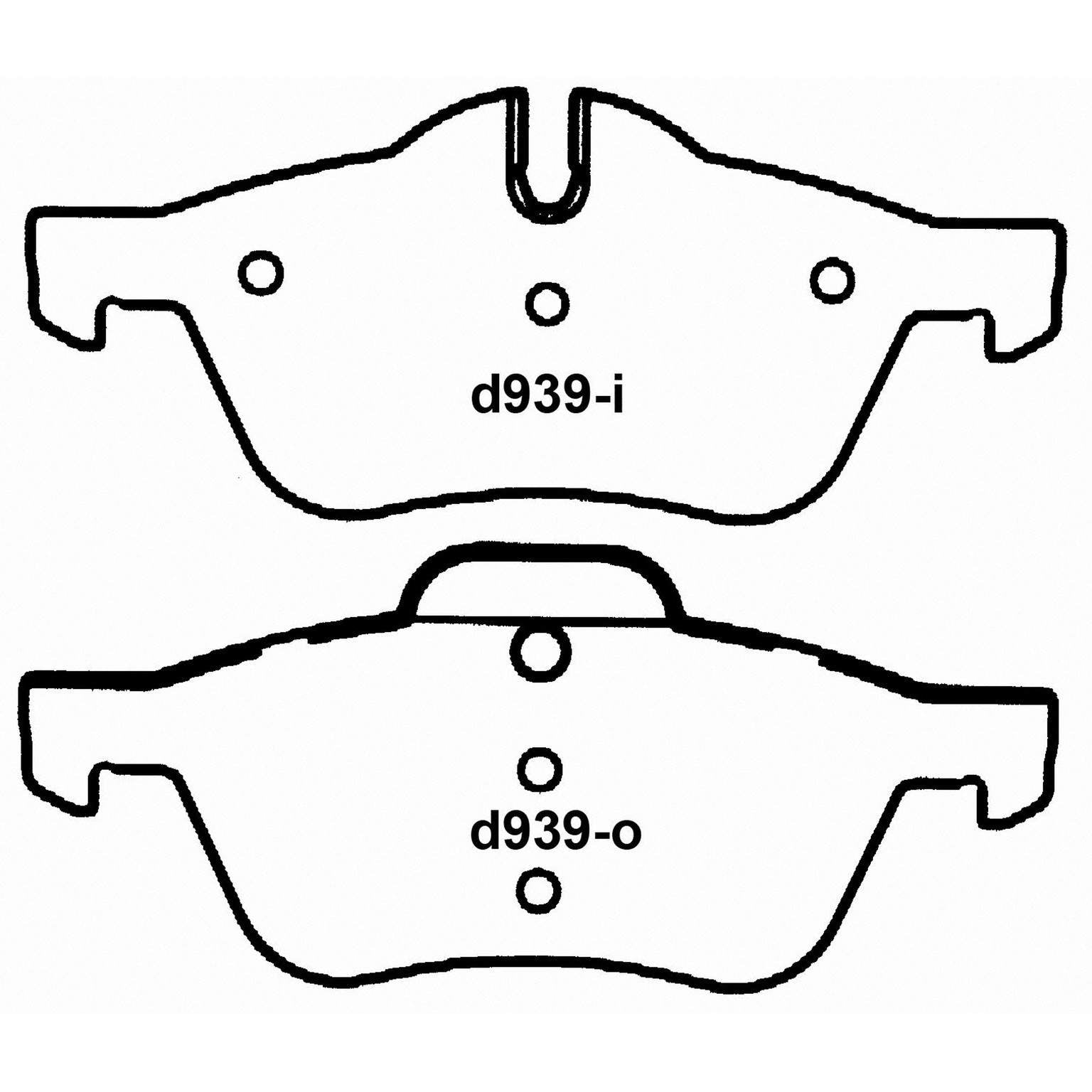 wagner brake disc brake pad set  frsport mx939