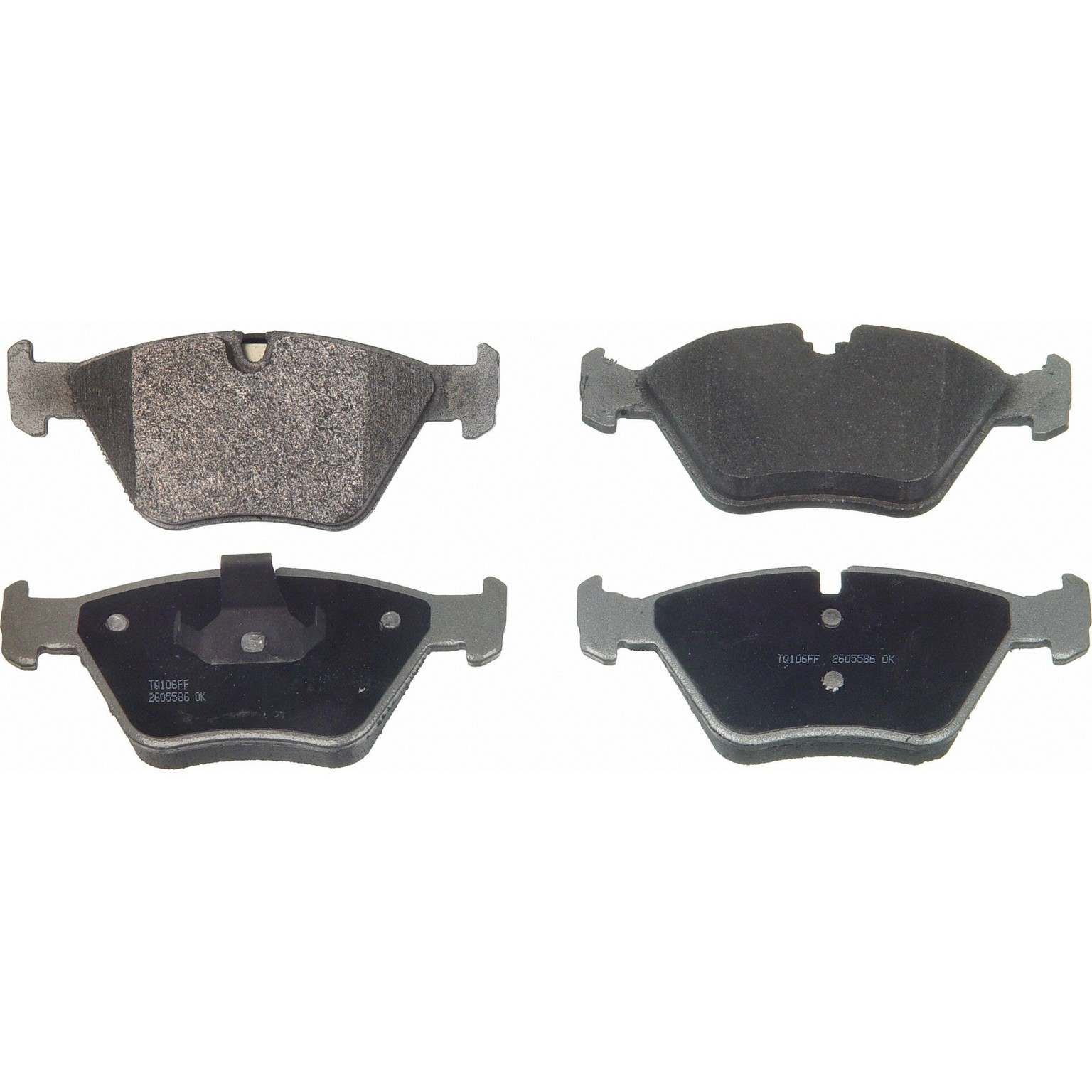 wagner brake disc brake pad set  frsport mx946