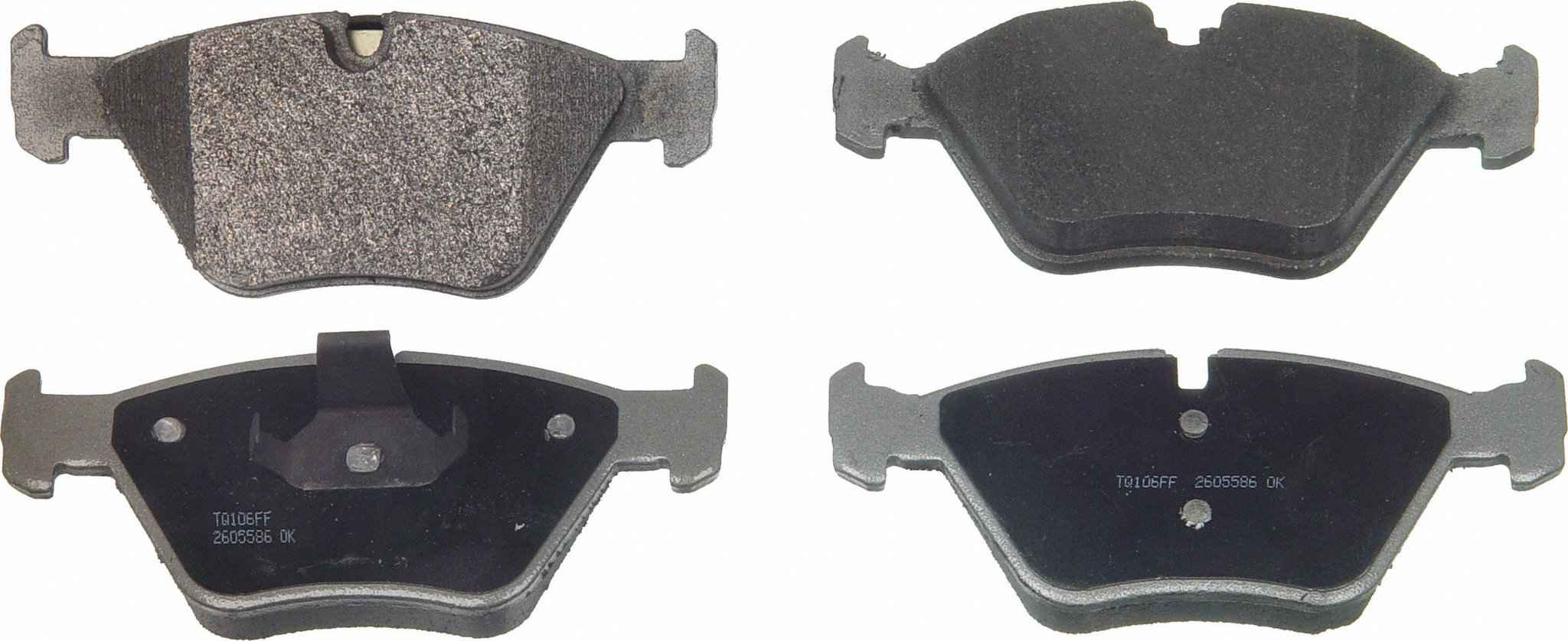 Wagner Brake Disc Brake Pad Set  top view frsport MX946