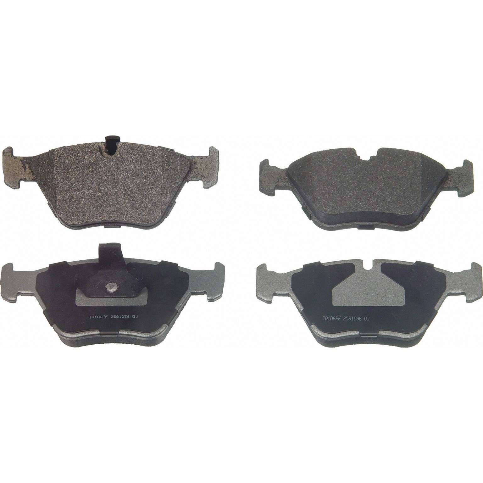 wagner brake disc brake pad set  frsport mx947