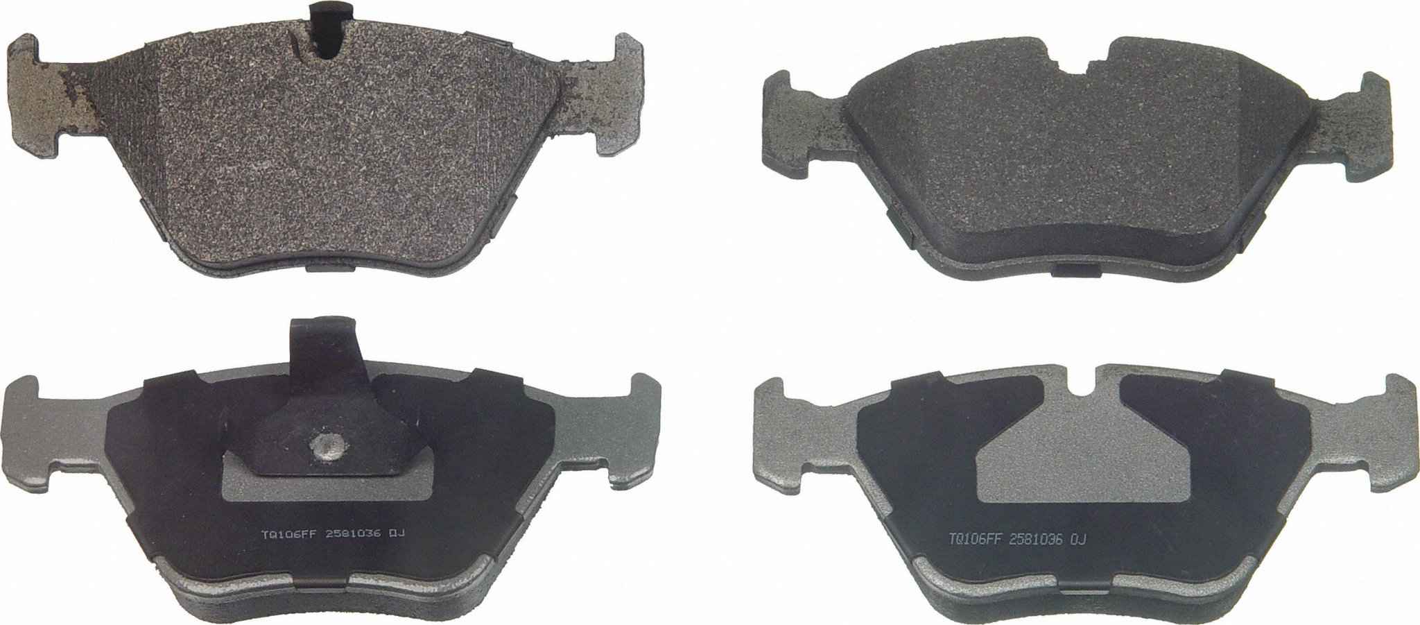 Wagner Brake Disc Brake Pad Set  top view frsport MX947