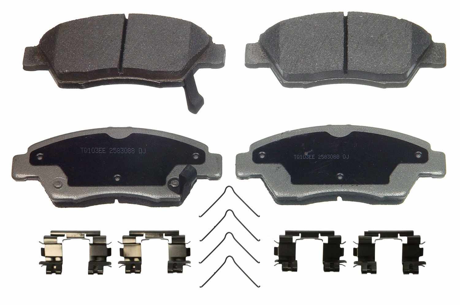 Wagner Brake Disc Brake Pad Set  top view frsport MX948