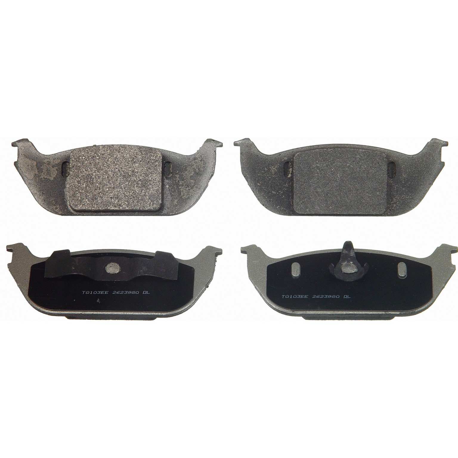 wagner brake disc brake pad set  frsport mx952