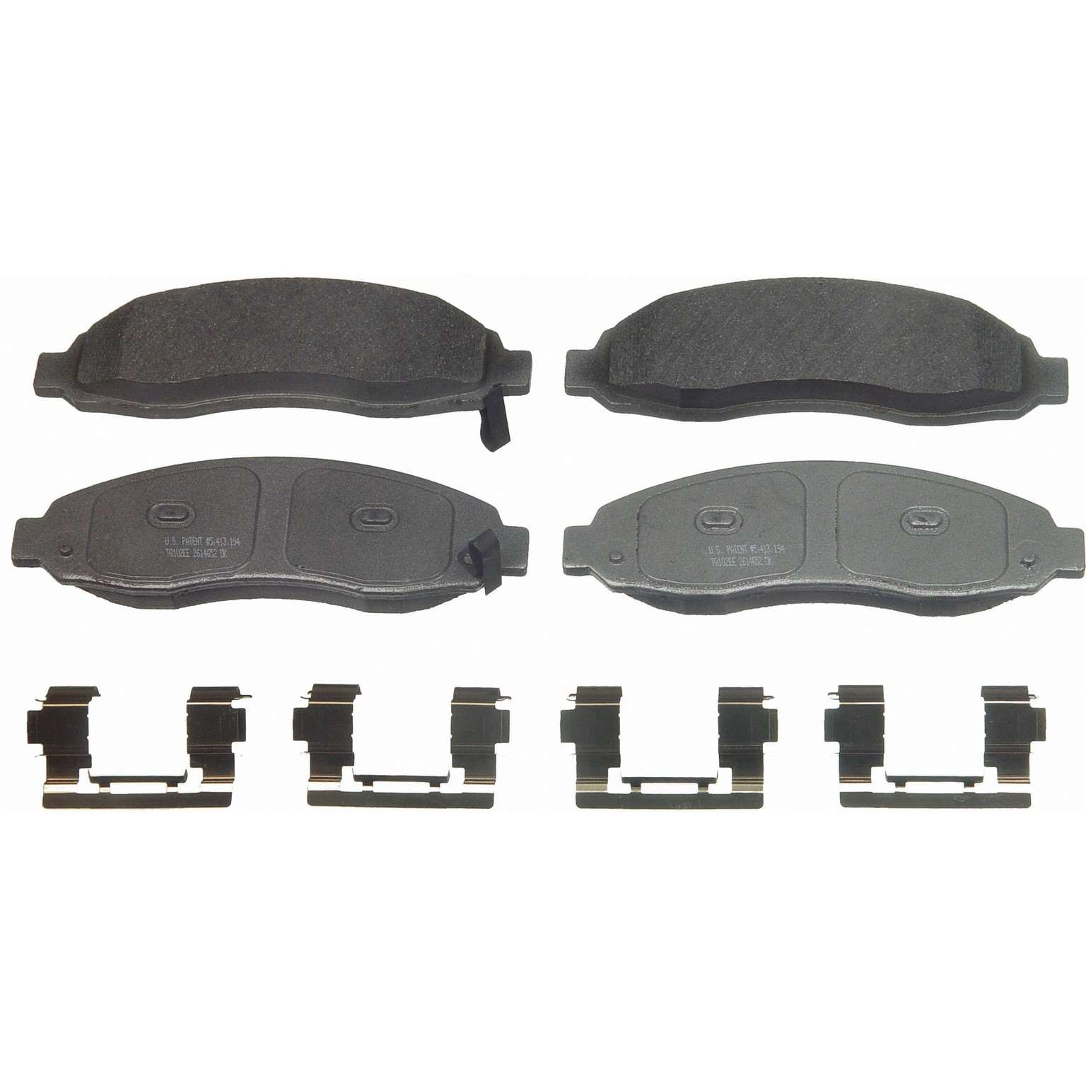 wagner brake disc brake pad set  frsport mx962