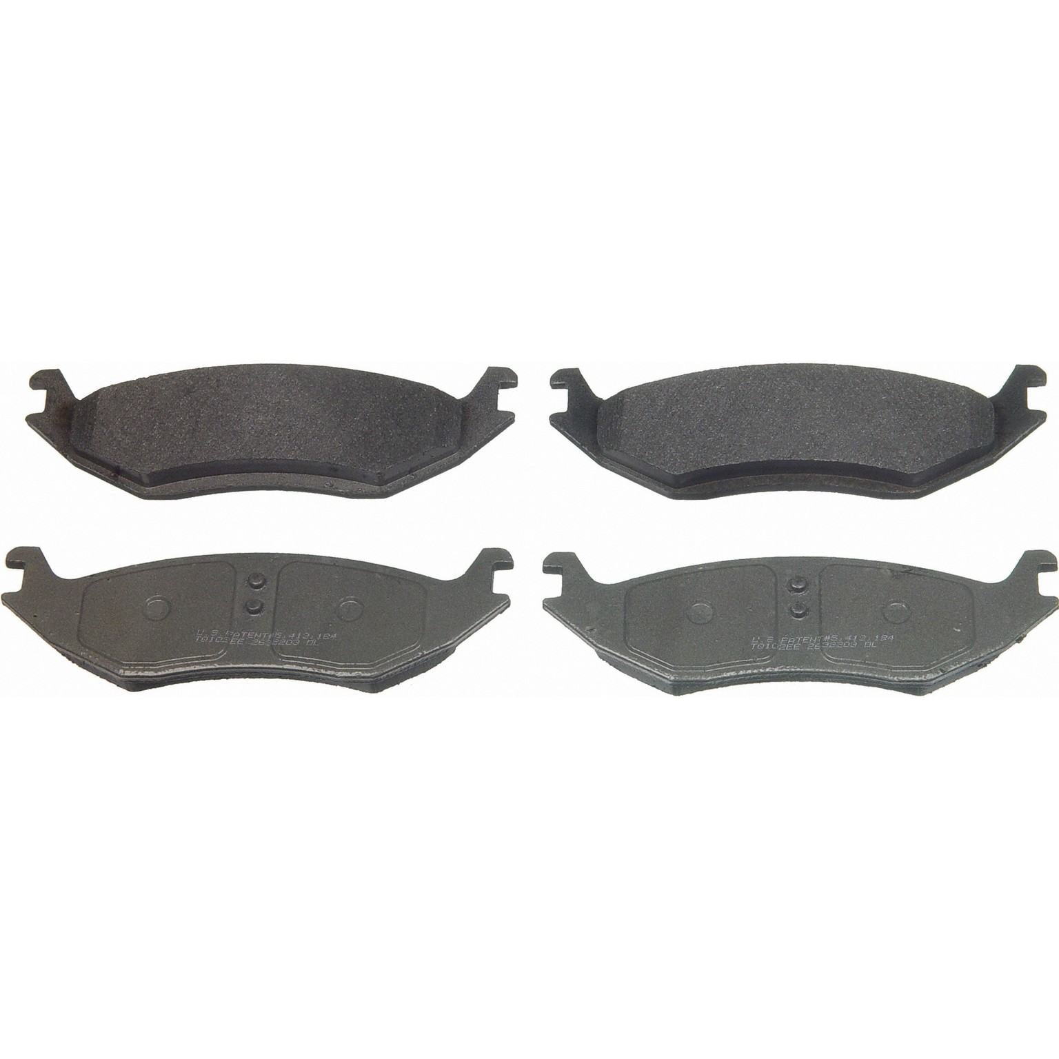 wagner brake disc brake pad set  frsport mx967