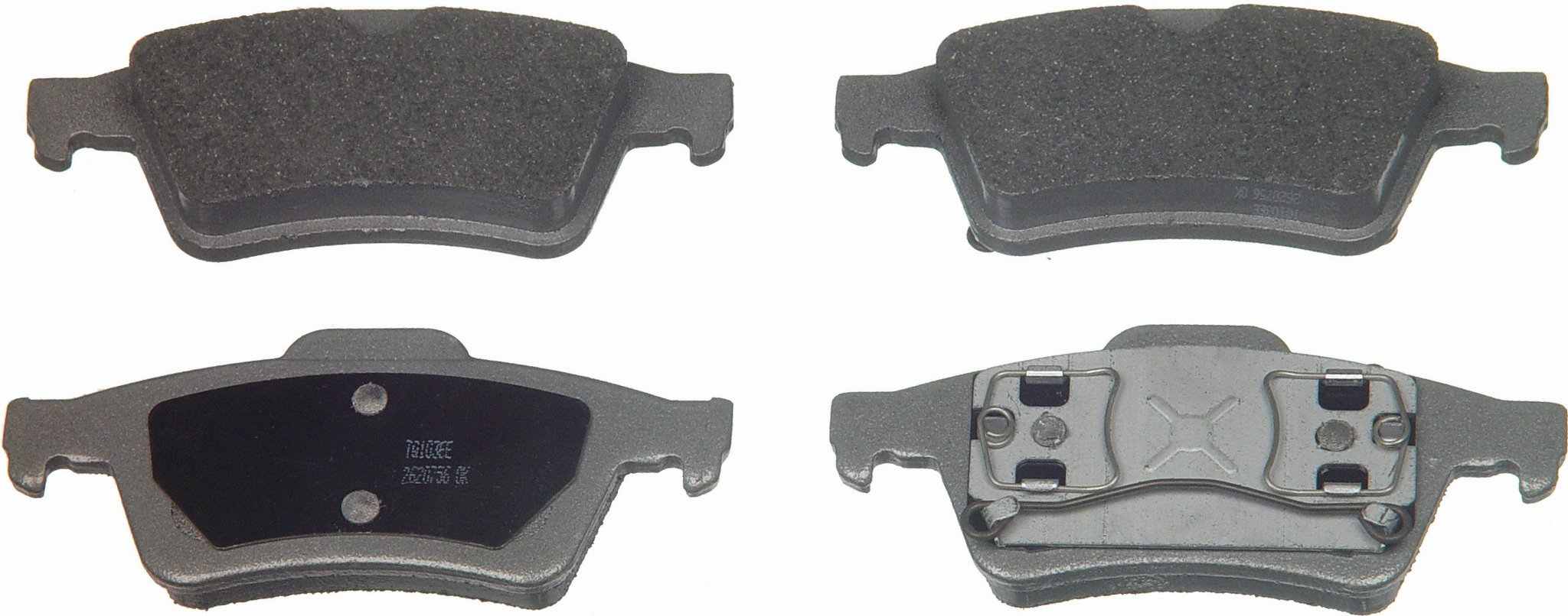 Wagner Brake Disc Brake Pad Set  top view frsport MX973