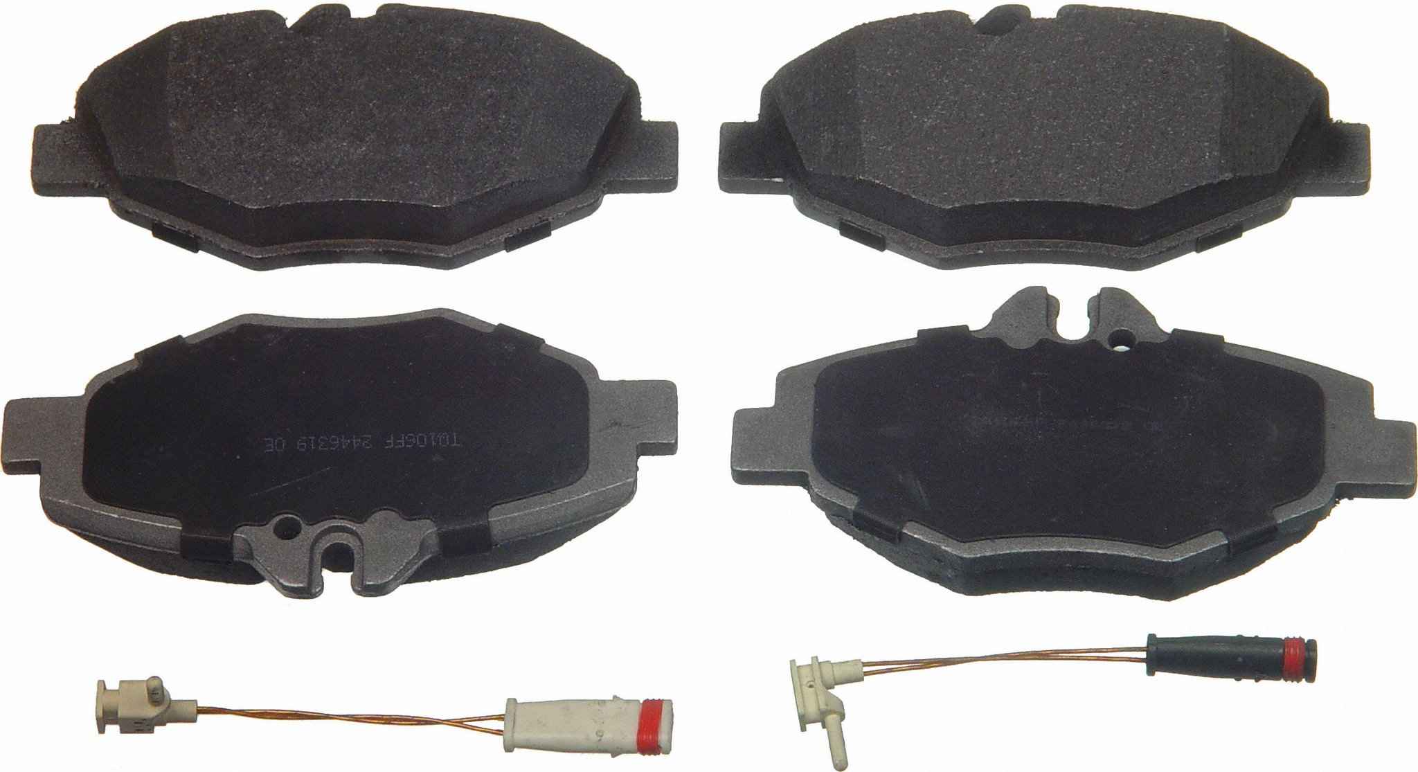 Wagner Brake Disc Brake Pad Set  top view frsport MX987