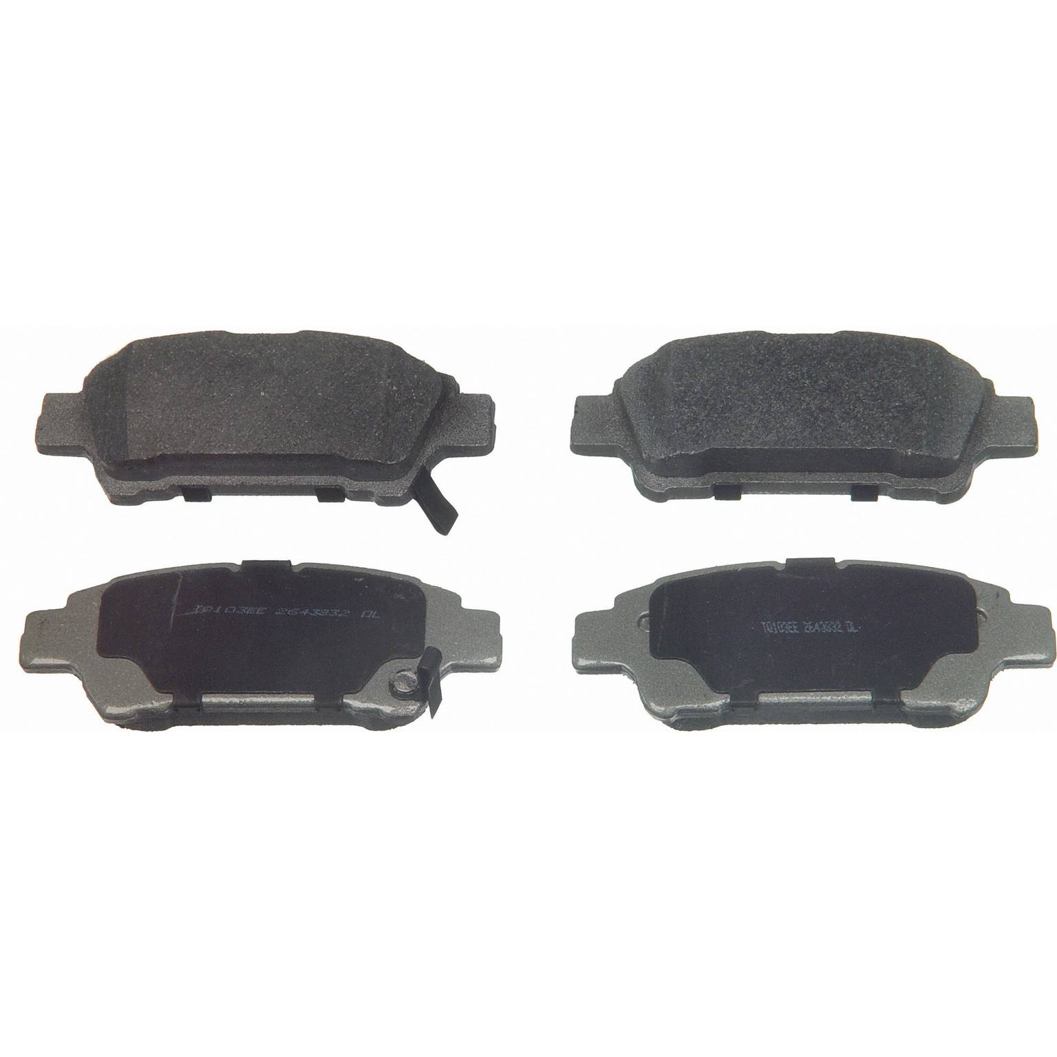 wagner brake disc brake pad set  frsport mx995