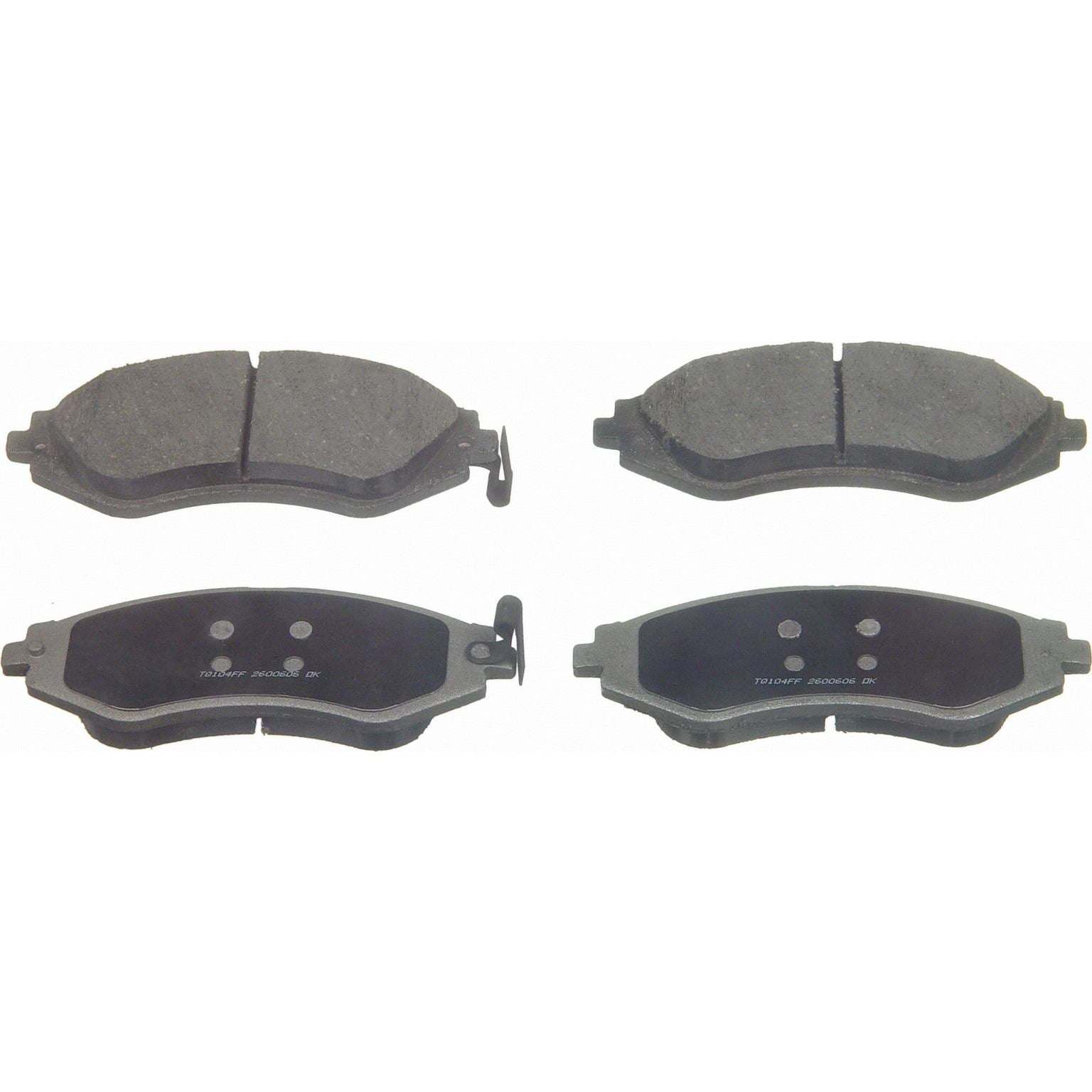 wagner brake disc brake pad set  frsport pd1035