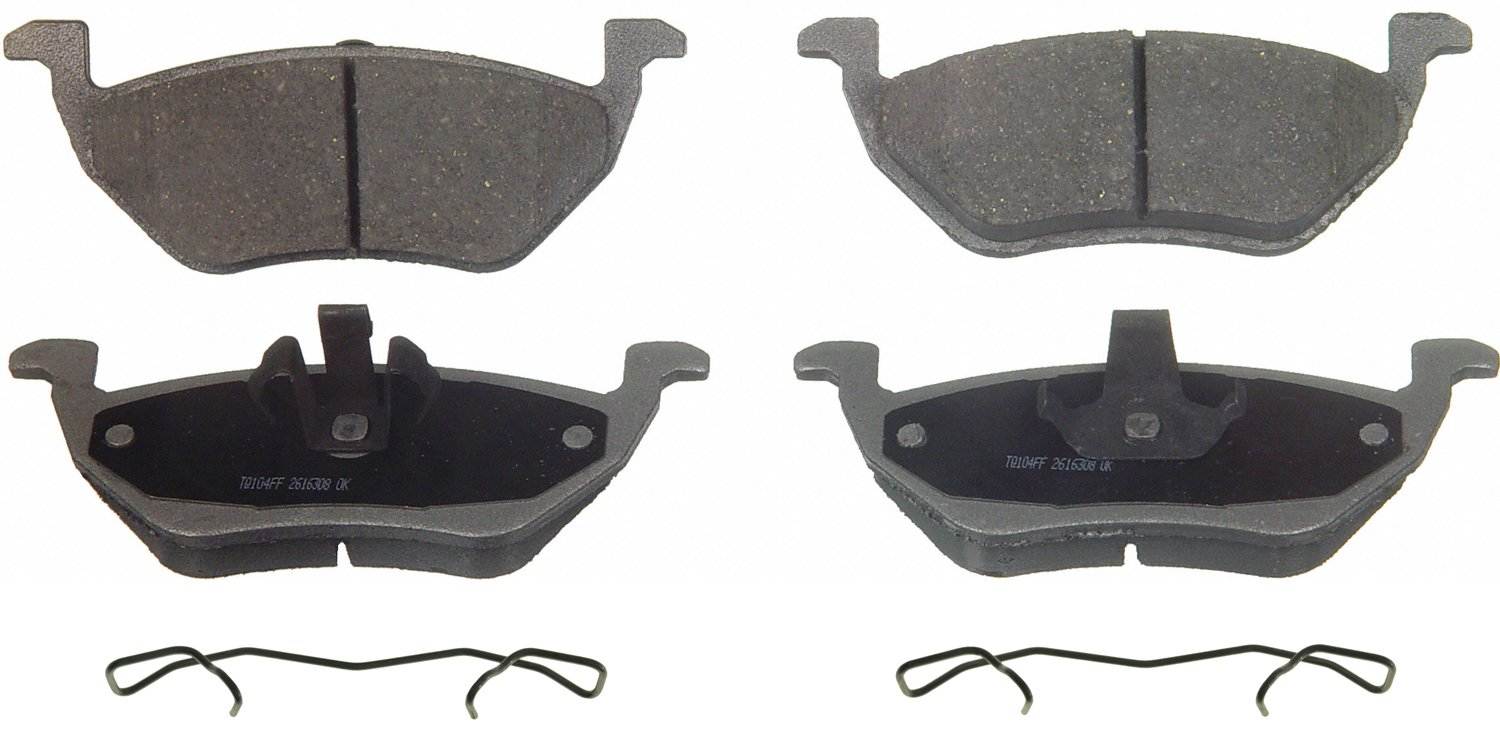 Wagner Brake Disc Brake Pad Set  top view frsport PD1055