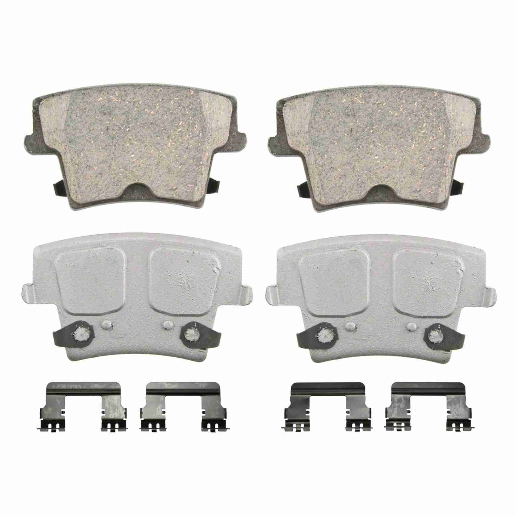 Wagner Brake Disc Brake Pad Set  top view frsport PD1057