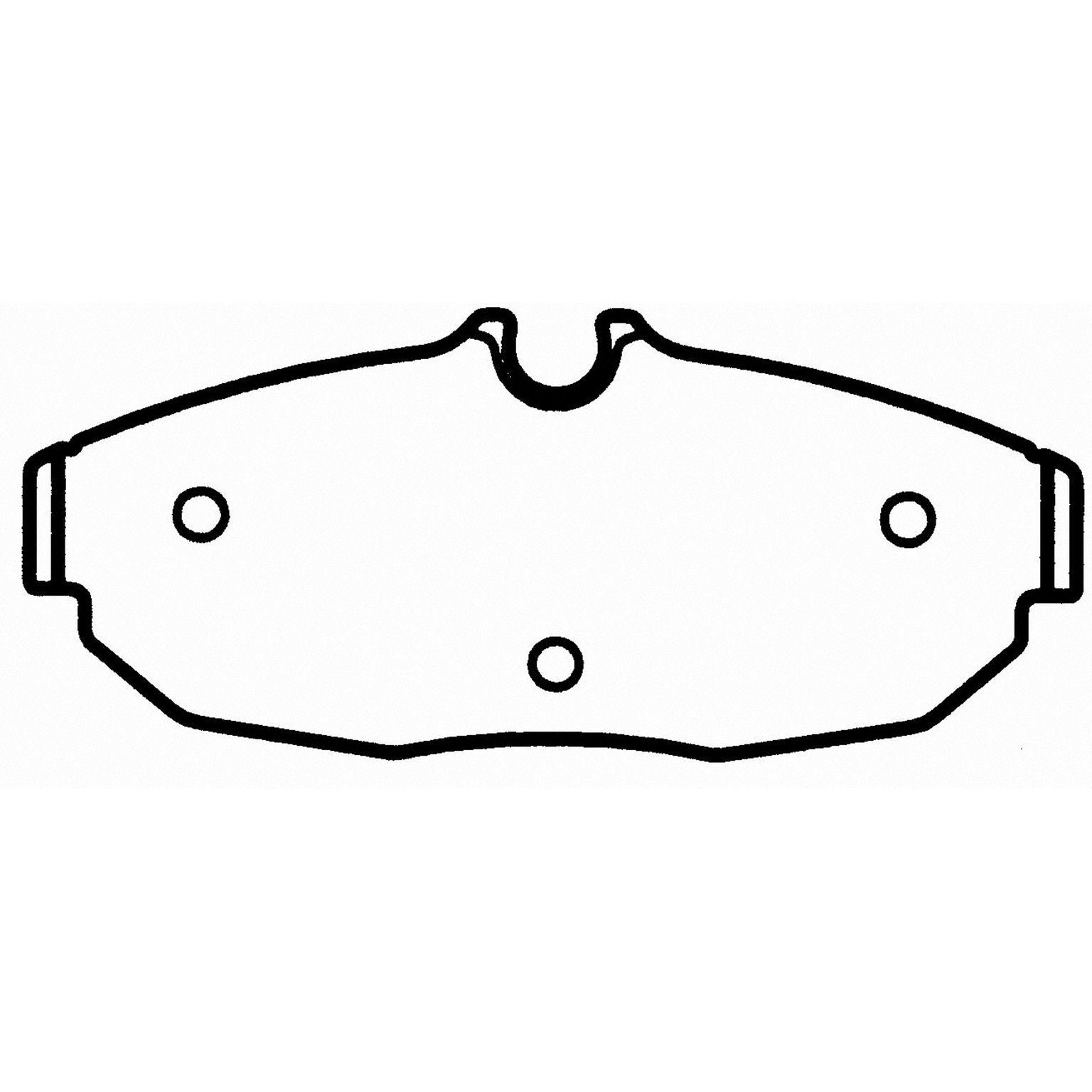 wagner brake disc brake pad set  frsport pd1082